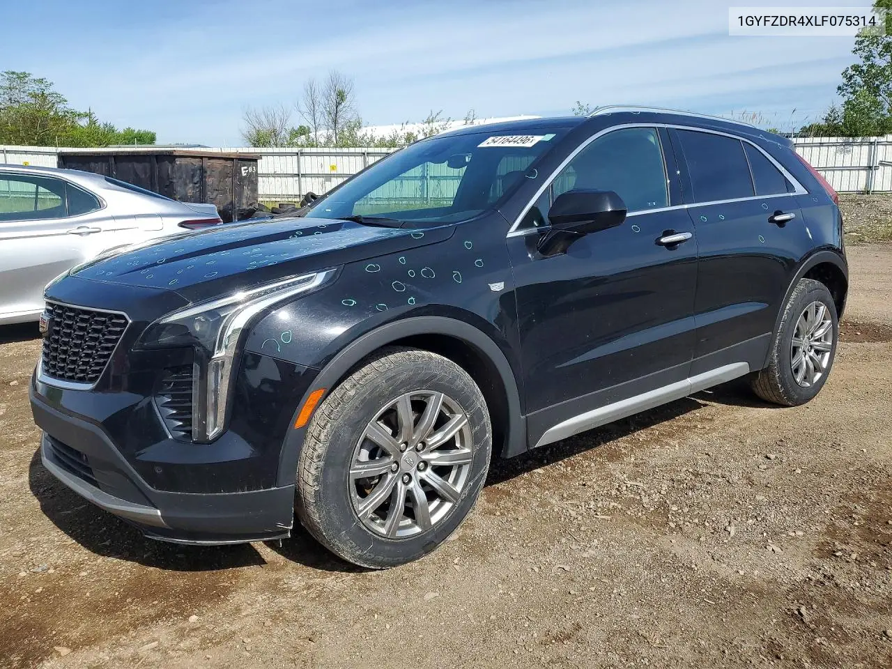 2020 Cadillac Xt4 Premium Luxury VIN: 1GYFZDR4XLF075314 Lot: 54164496