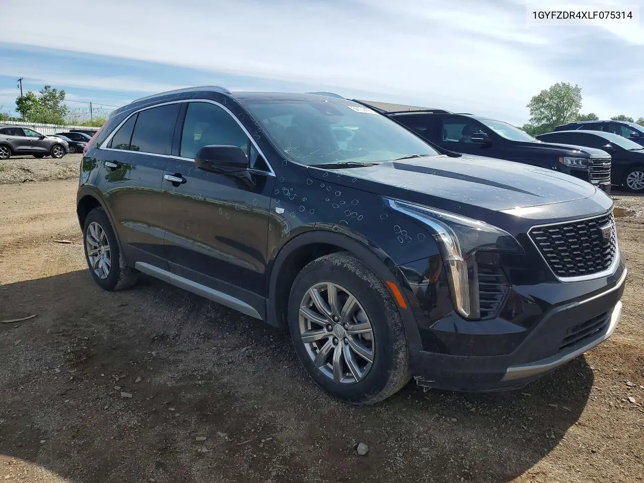 2020 Cadillac Xt4 Premium Luxury VIN: 1GYFZDR4XLF075314 Lot: 54164496