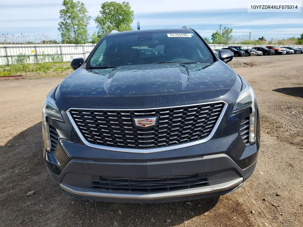 2020 Cadillac Xt4 Premium Luxury VIN: 1GYFZDR4XLF075314 Lot: 54164496