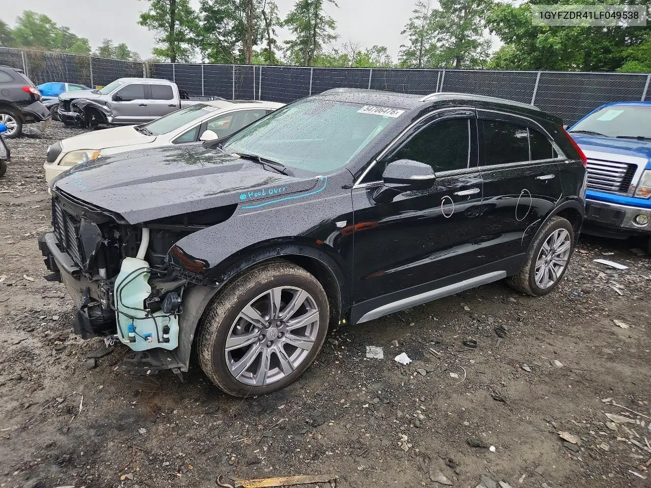 2020 Cadillac Xt4 Premium Luxury VIN: 1GYFZDR41LF049538 Lot: 54706476