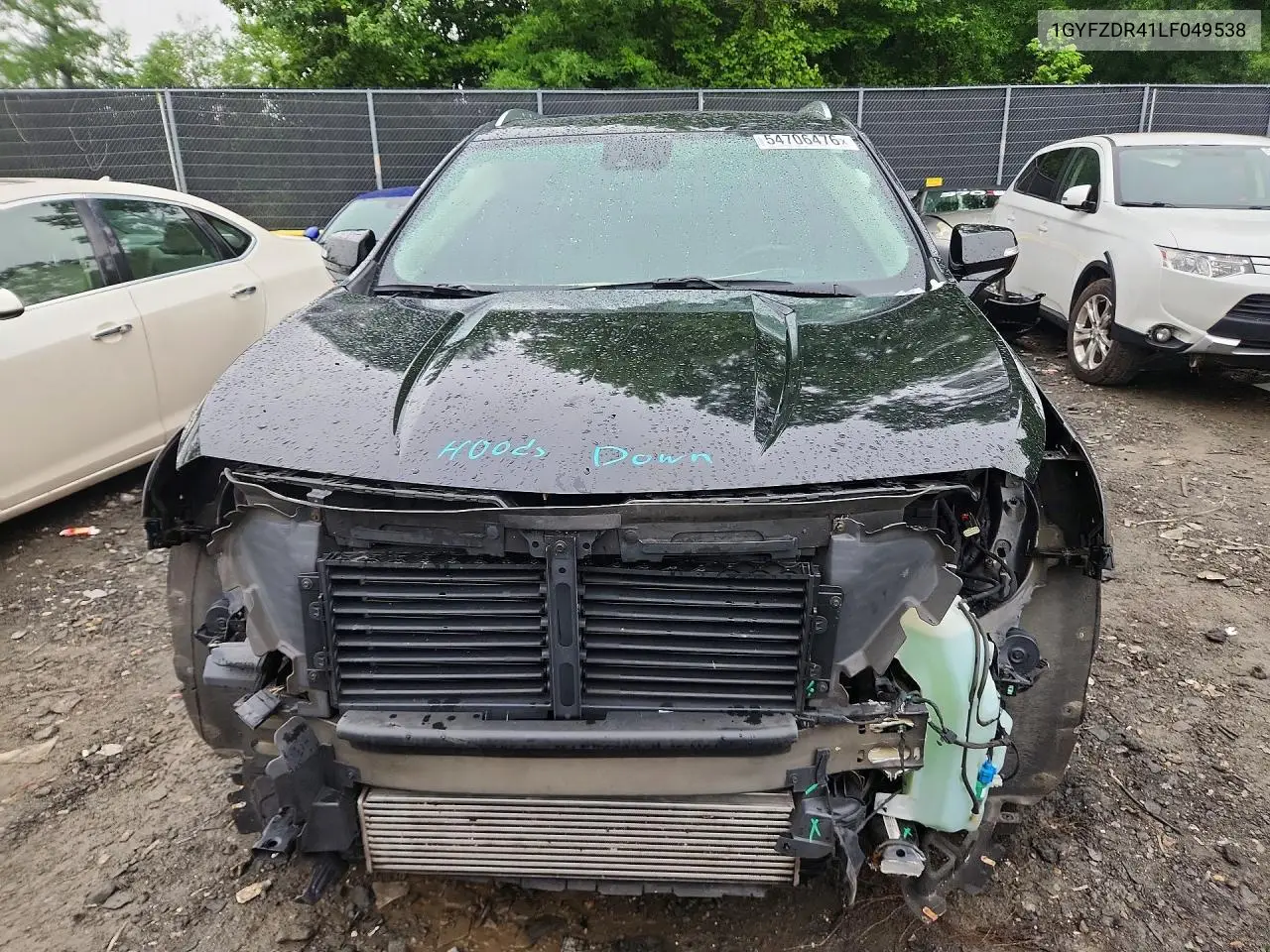2020 Cadillac Xt4 Premium Luxury VIN: 1GYFZDR41LF049538 Lot: 54706476