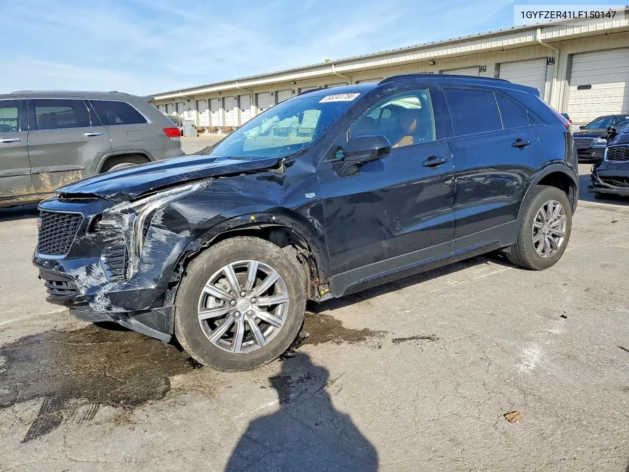 2020 Cadillac Xt4 Sport VIN: 1GYFZER41LF150147 Lot: 55341756