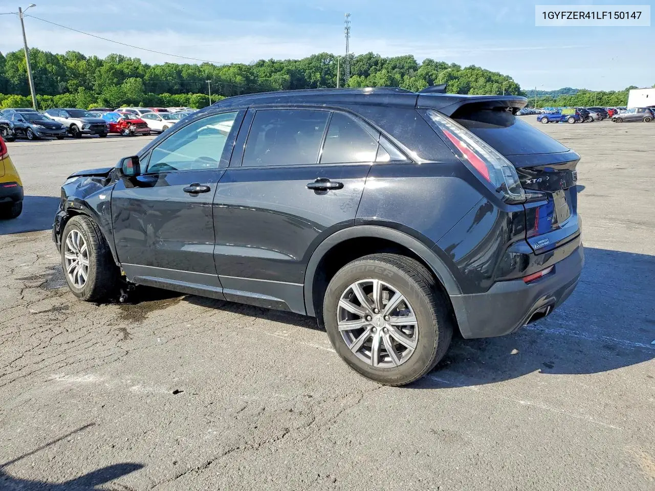 2020 Cadillac Xt4 Sport VIN: 1GYFZER41LF150147 Lot: 55341756