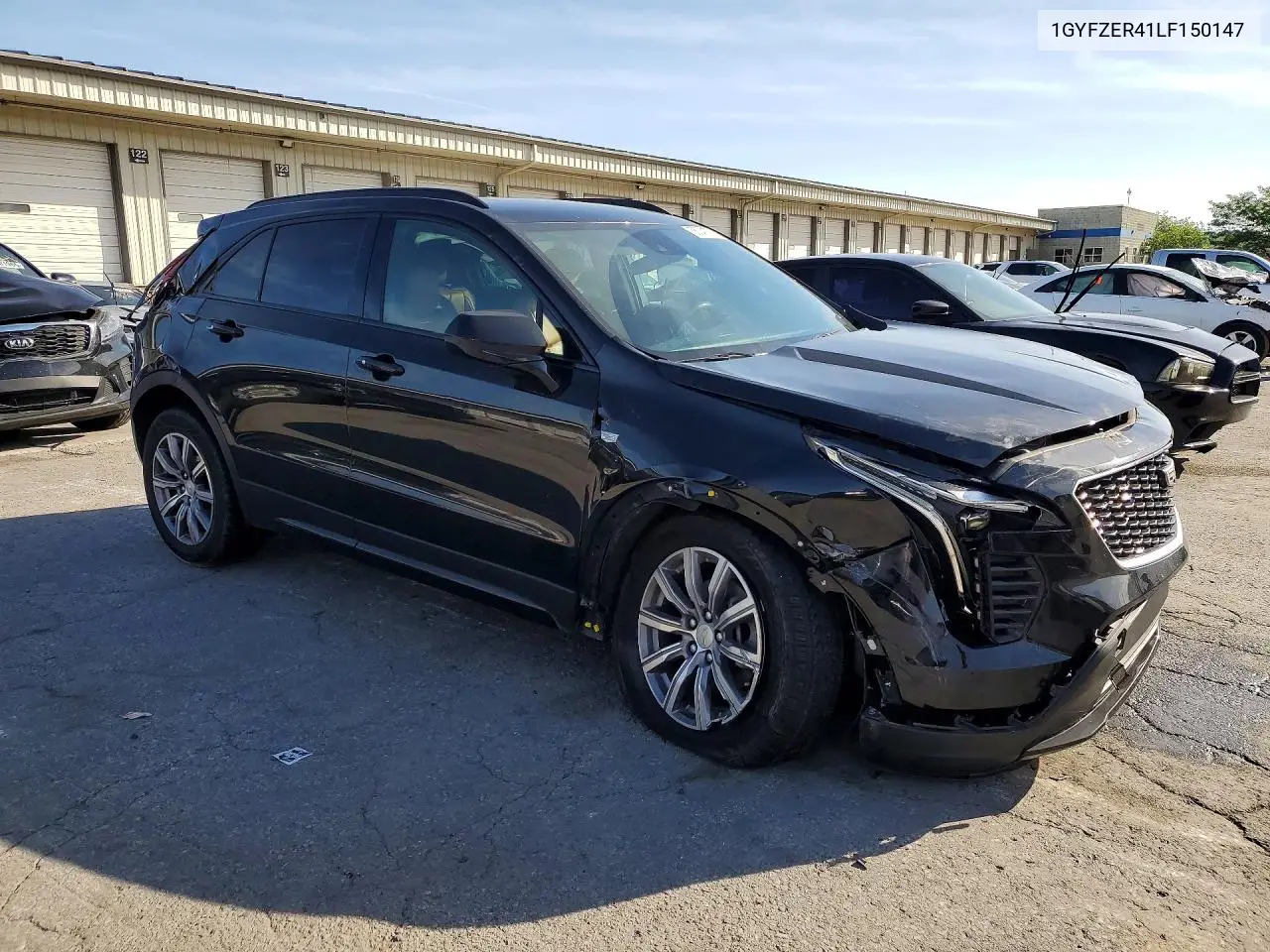 2020 Cadillac Xt4 Sport VIN: 1GYFZER41LF150147 Lot: 55341756
