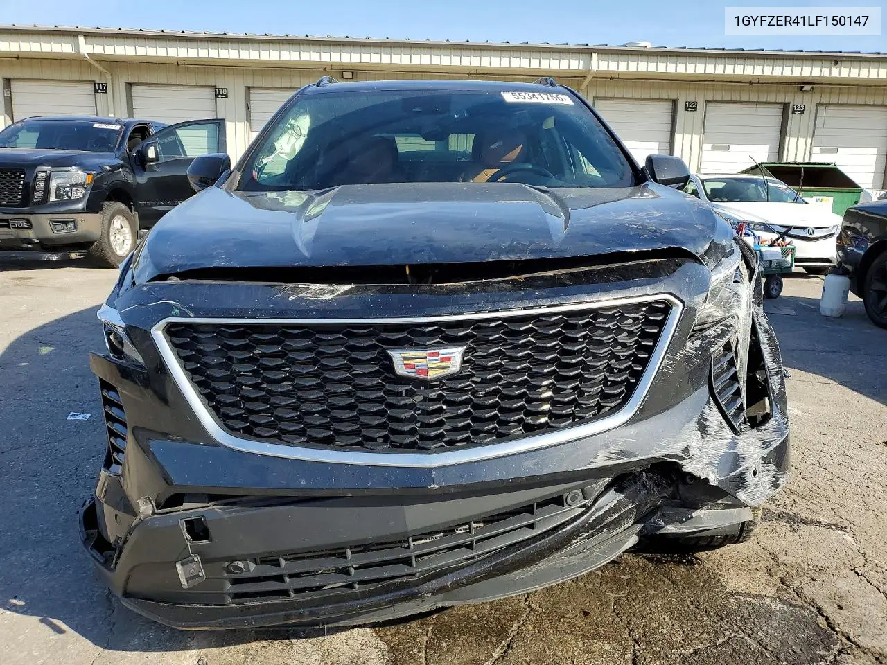 2020 Cadillac Xt4 Sport VIN: 1GYFZER41LF150147 Lot: 55341756