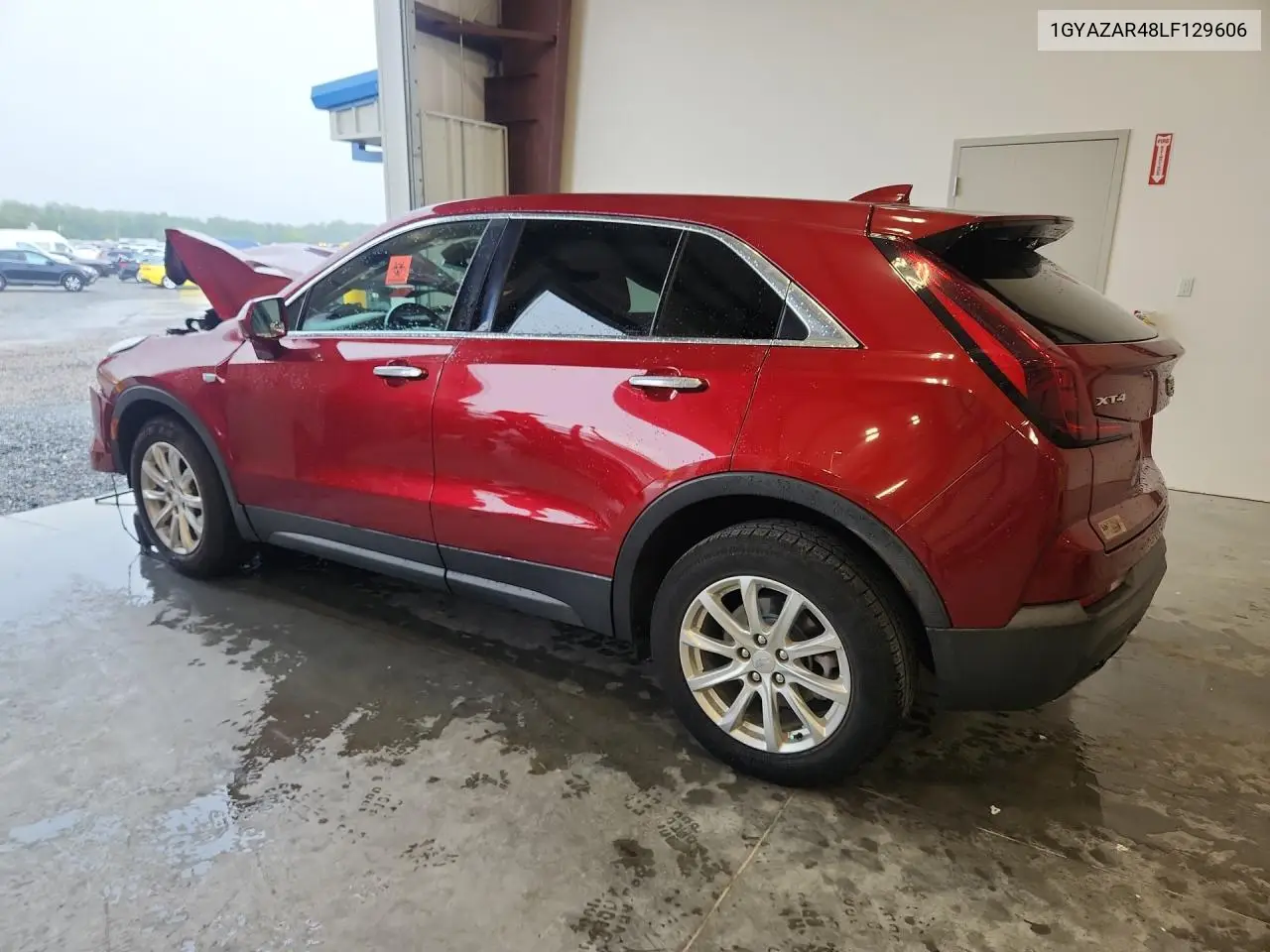 2020 Cadillac Xt4 Luxury VIN: 1GYAZAR48LF129606 Lot: 55380846