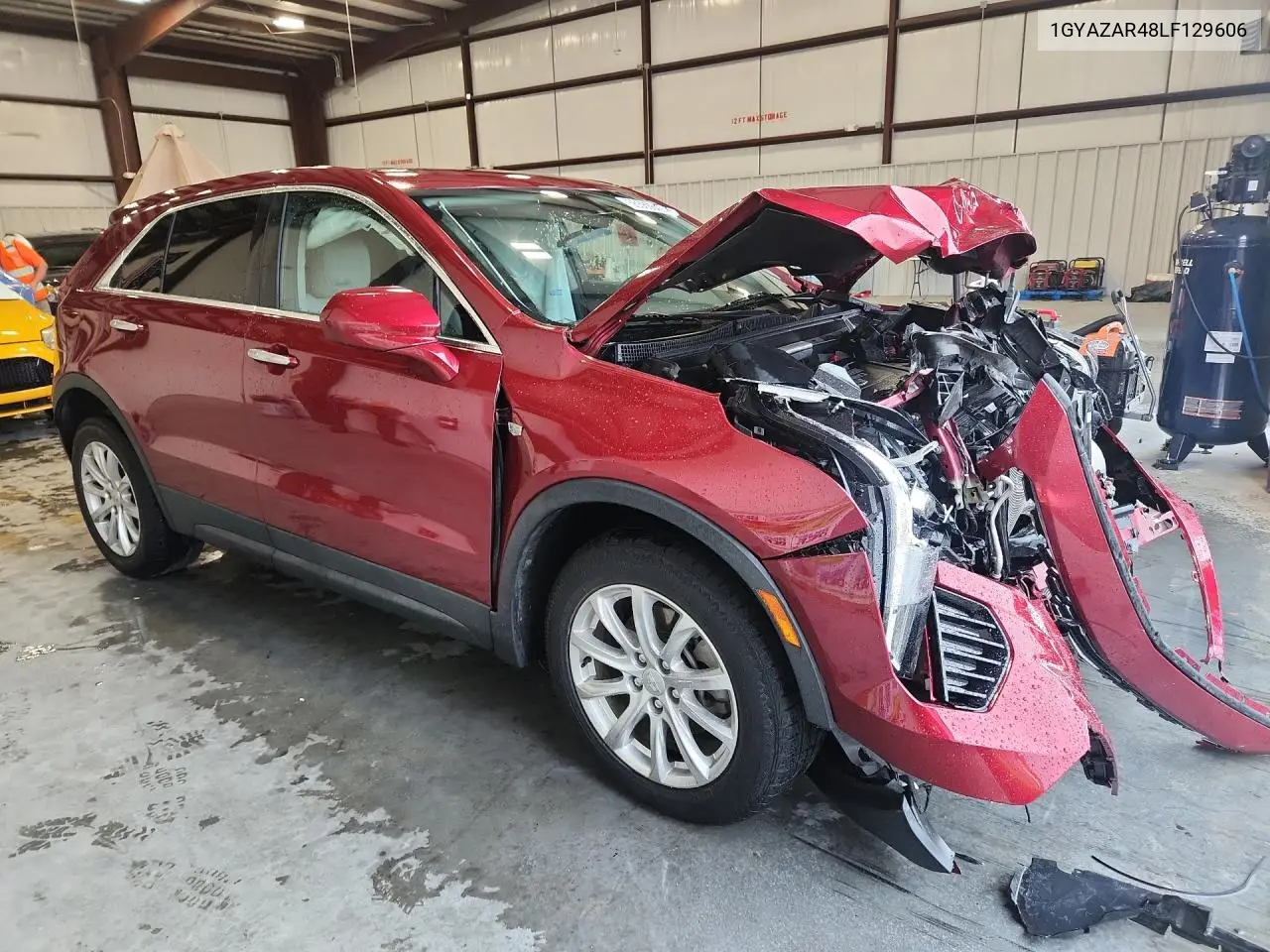 2020 Cadillac Xt4 Luxury VIN: 1GYAZAR48LF129606 Lot: 55380846
