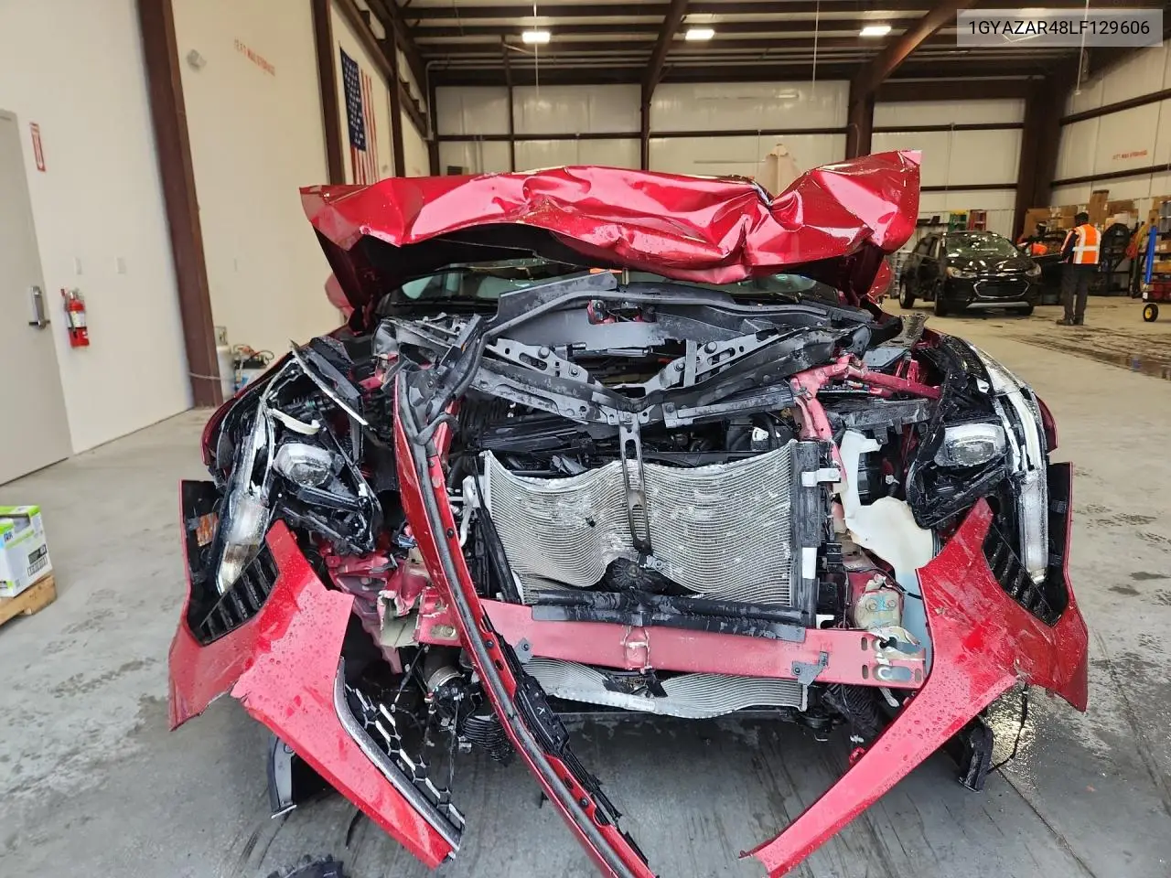 2020 Cadillac Xt4 Luxury VIN: 1GYAZAR48LF129606 Lot: 55380846