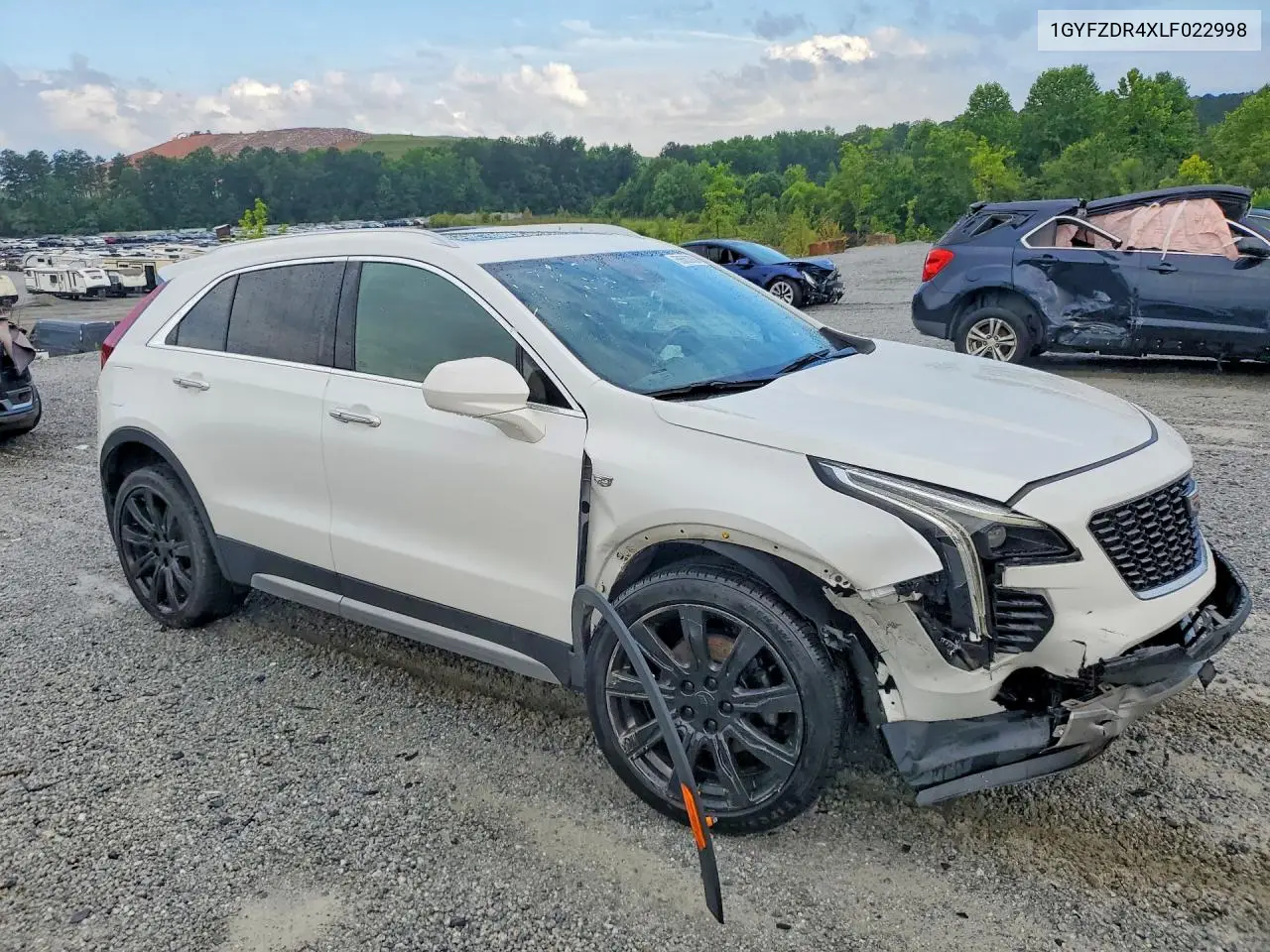 2020 Cadillac Xt4 Premium Luxury VIN: 1GYFZDR4XLF022998 Lot: 56653926