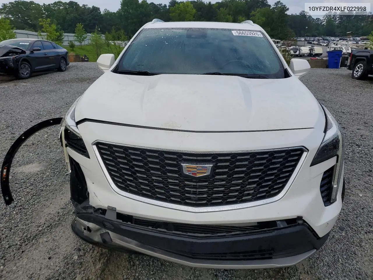 2020 Cadillac Xt4 Premium Luxury VIN: 1GYFZDR4XLF022998 Lot: 56653926