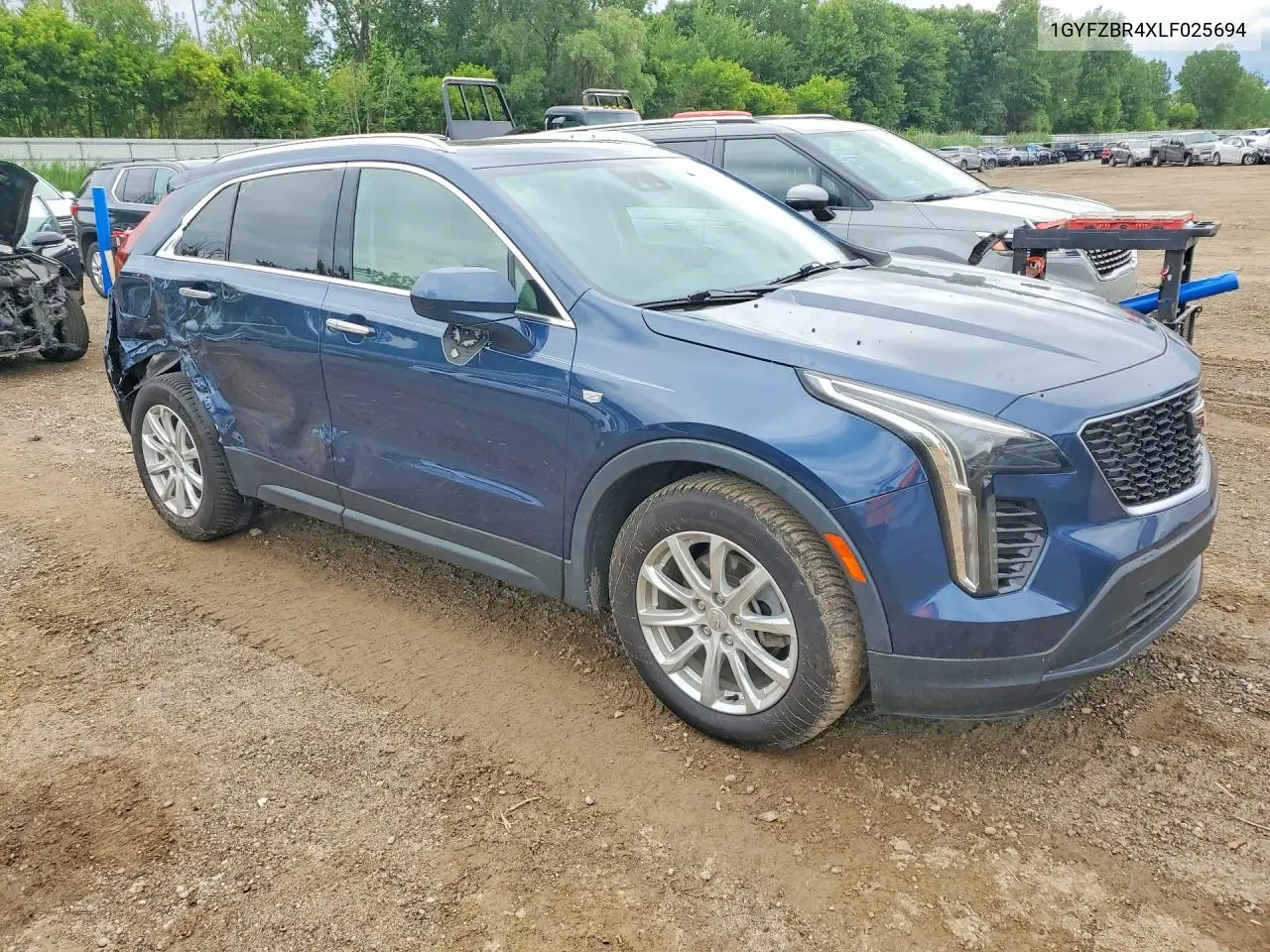 2020 Cadillac Xt4 Luxury VIN: 1GYFZBR4XLF025694 Lot: 56852946