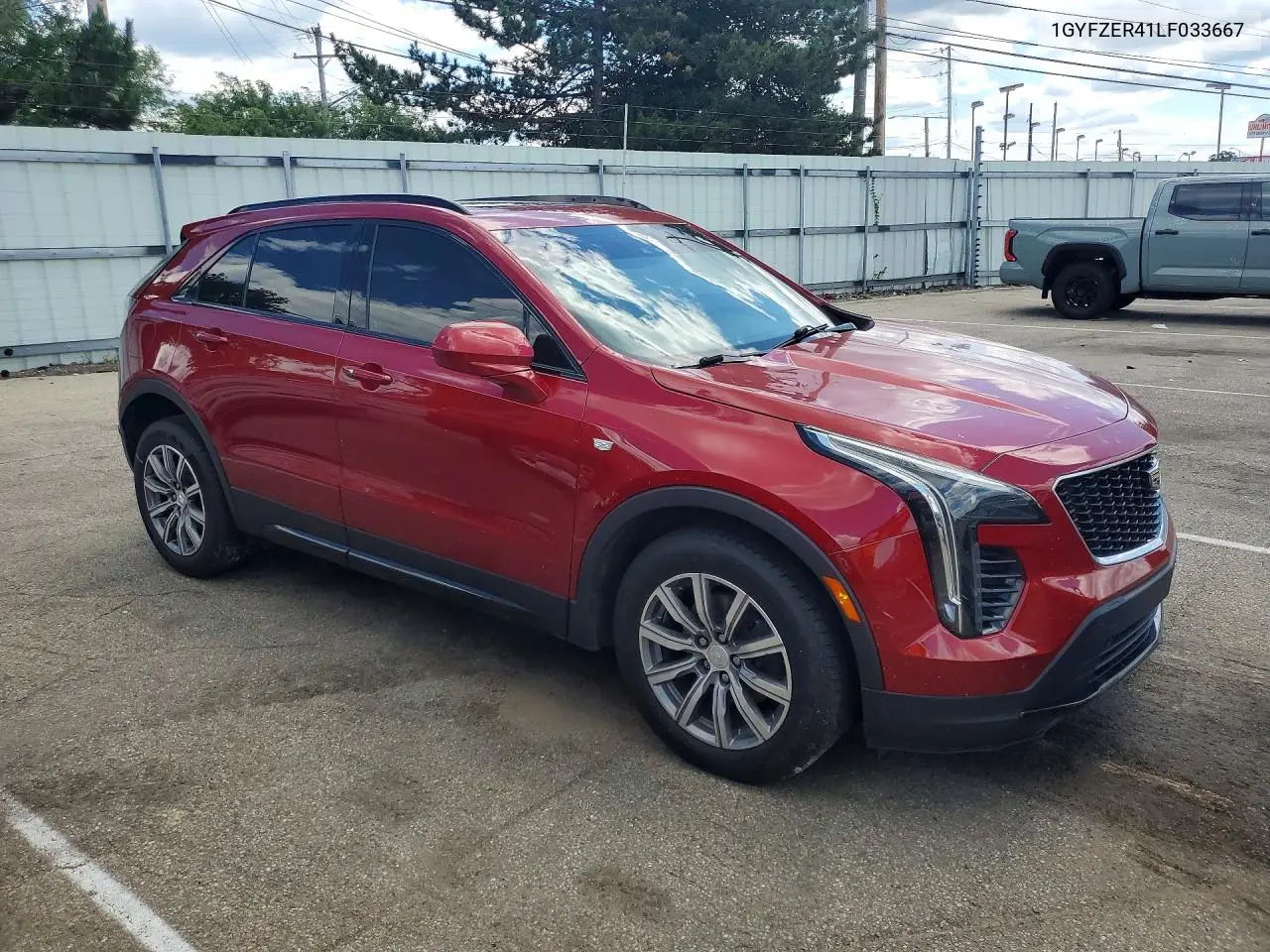 2020 Cadillac Xt4 Sport VIN: 1GYFZER41LF033667 Lot: 57347916