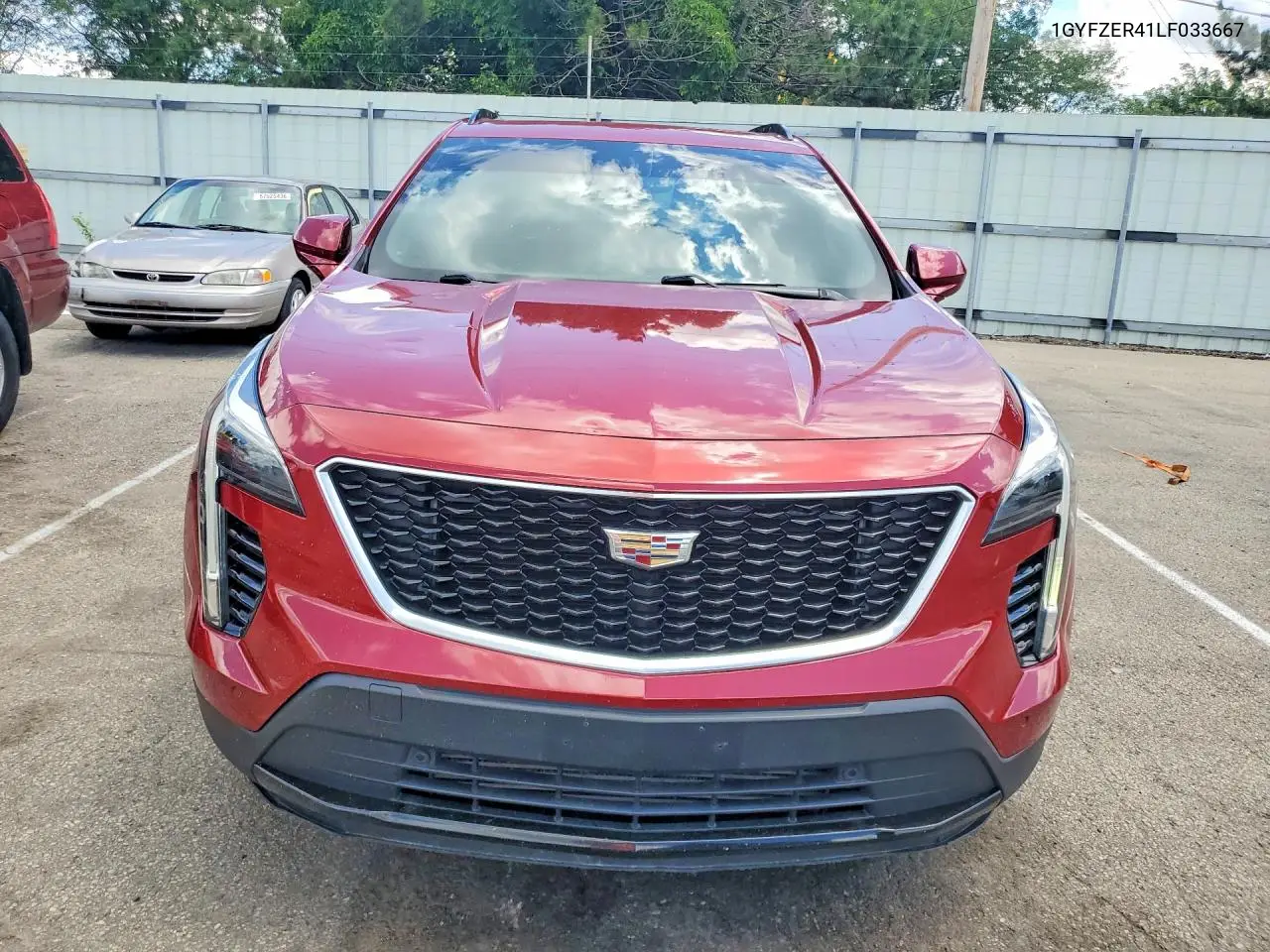2020 Cadillac Xt4 Sport VIN: 1GYFZER41LF033667 Lot: 57347916