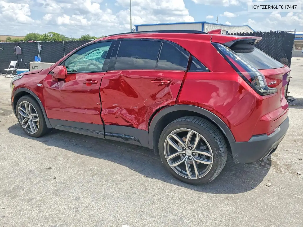 2020 Cadillac Xt4 Sport VIN: 1GYFZER46LF017447 Lot: 57688286