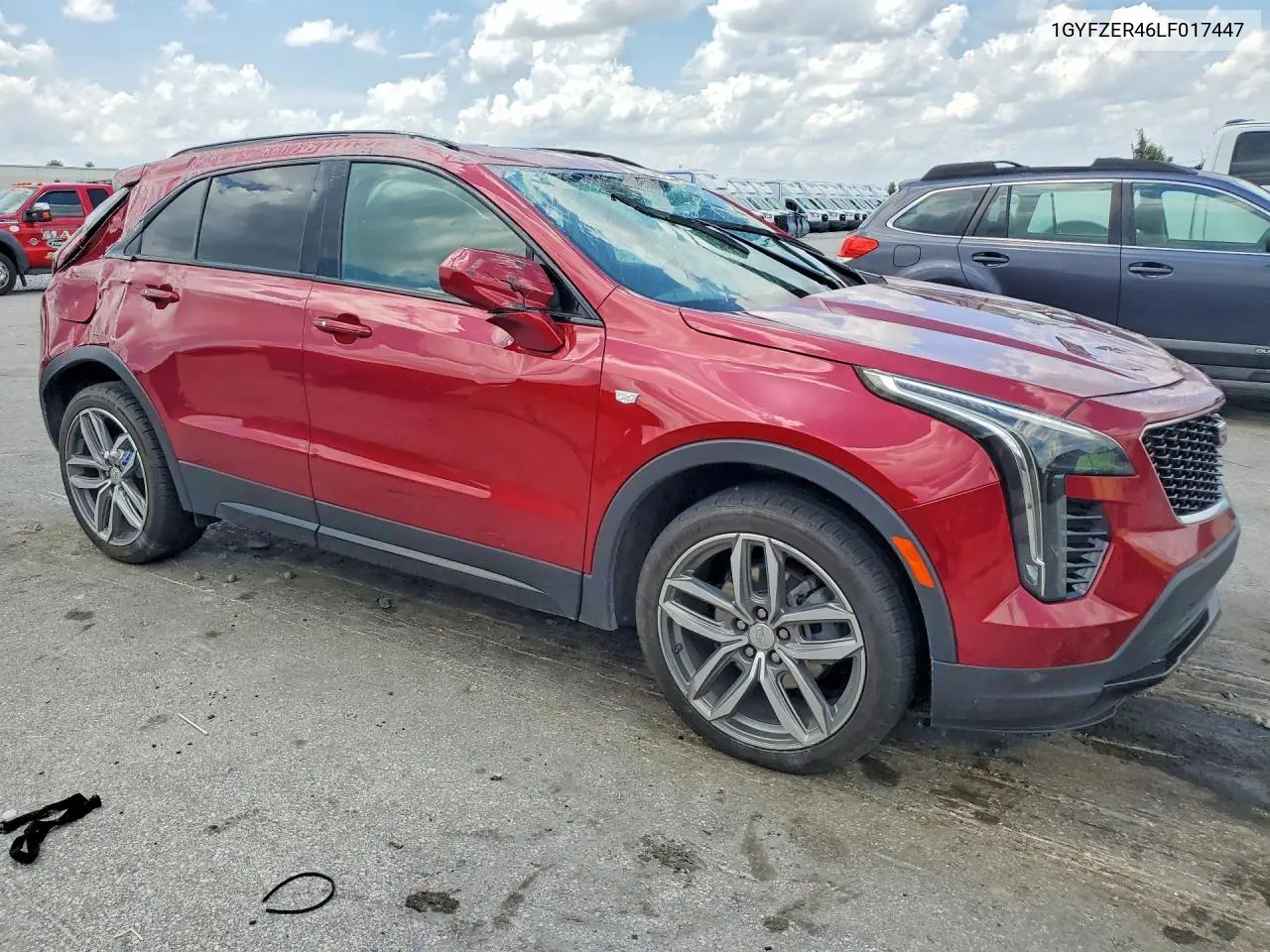 2020 Cadillac Xt4 Sport VIN: 1GYFZER46LF017447 Lot: 57688286