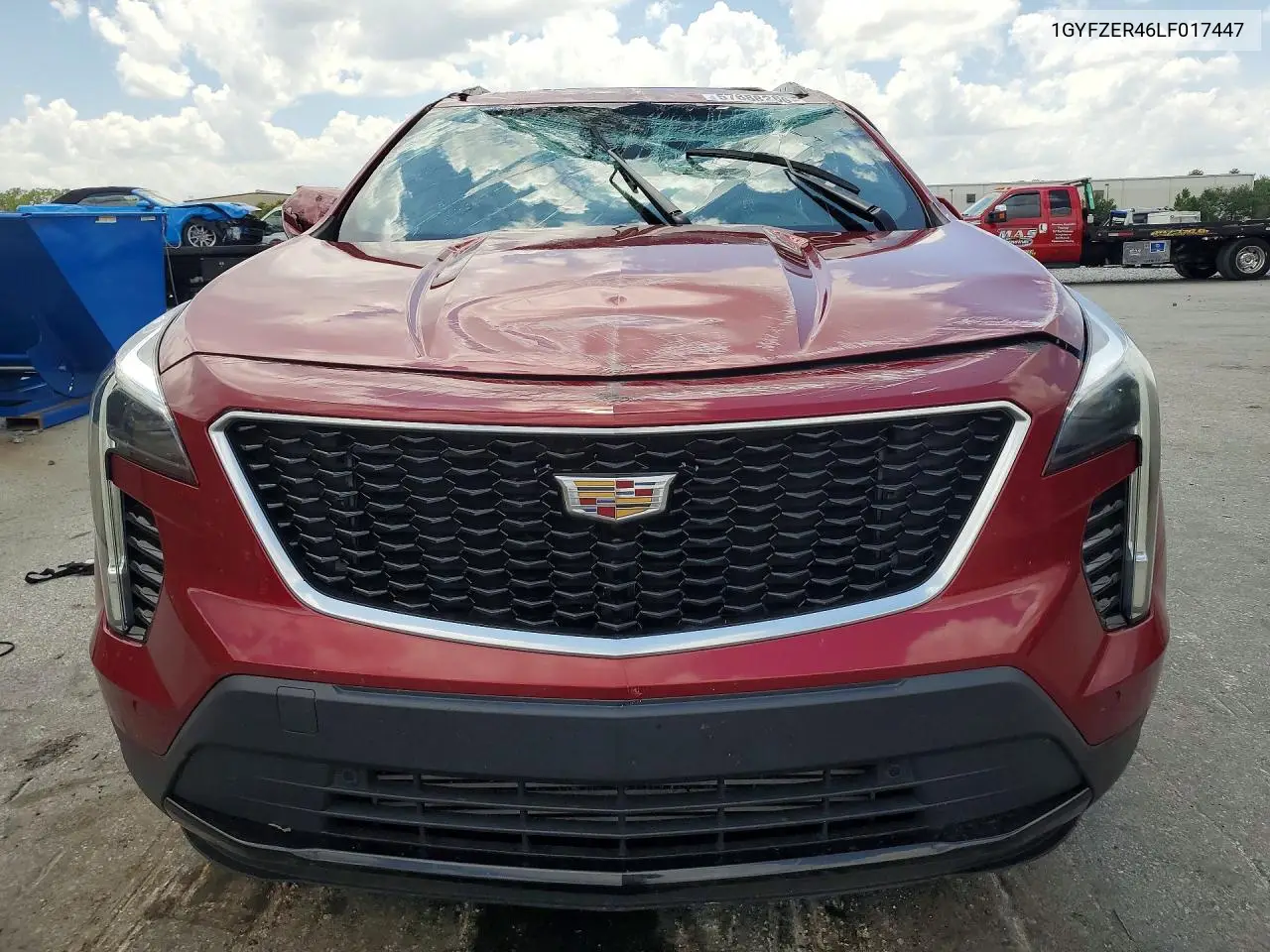 2020 Cadillac Xt4 Sport VIN: 1GYFZER46LF017447 Lot: 57688286