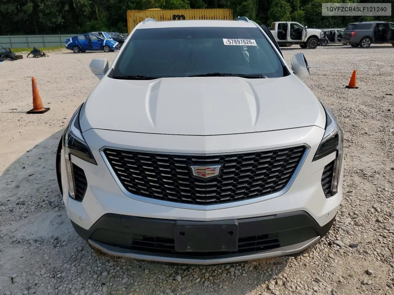 2020 Cadillac Xt4 Premium Luxury VIN: 1GYFZCR45LF121240 Lot: 57897626