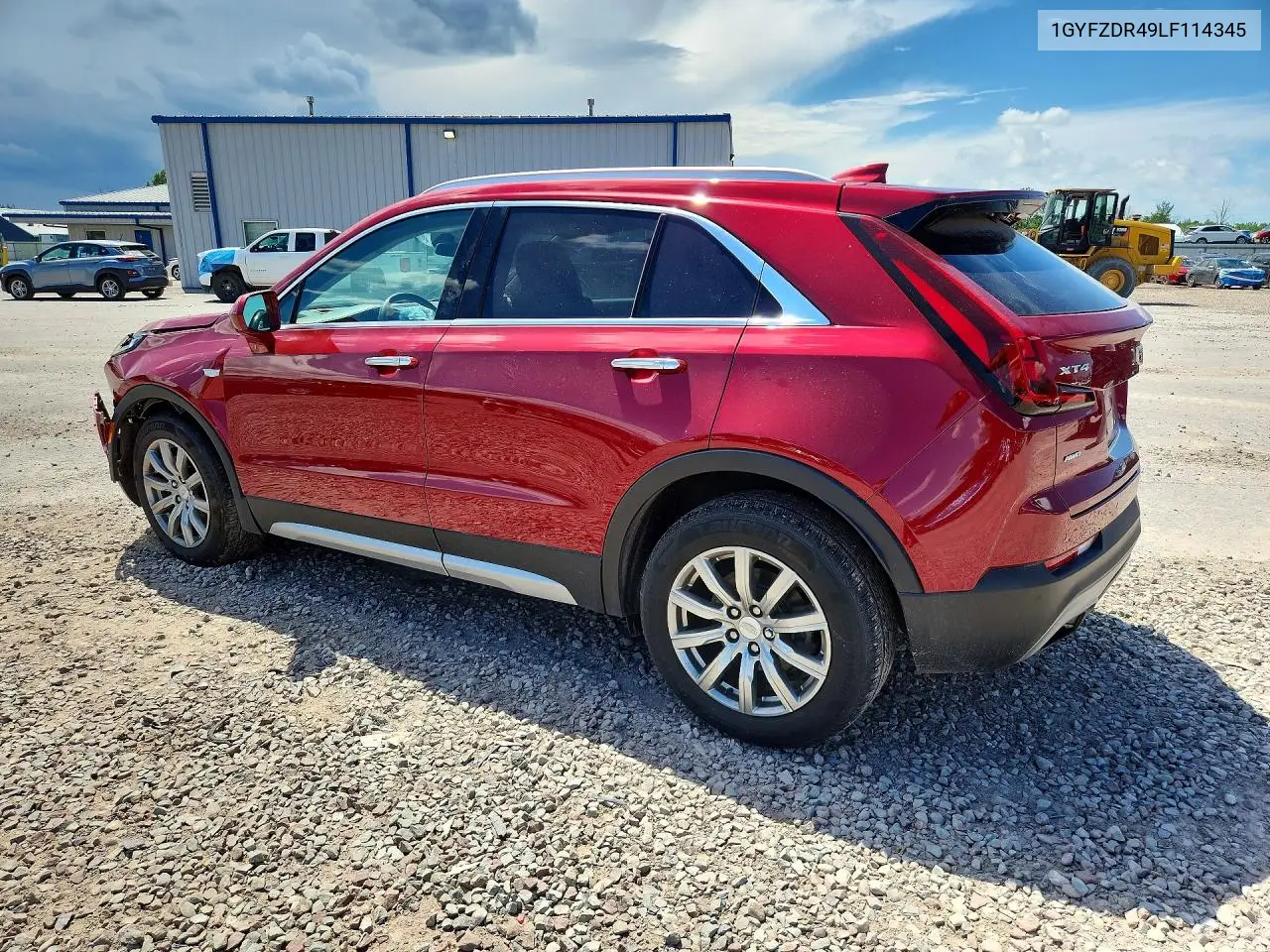2020 Cadillac Xt4 Premium Luxury VIN: 1GYFZDR49LF114345 Lot: 58183466