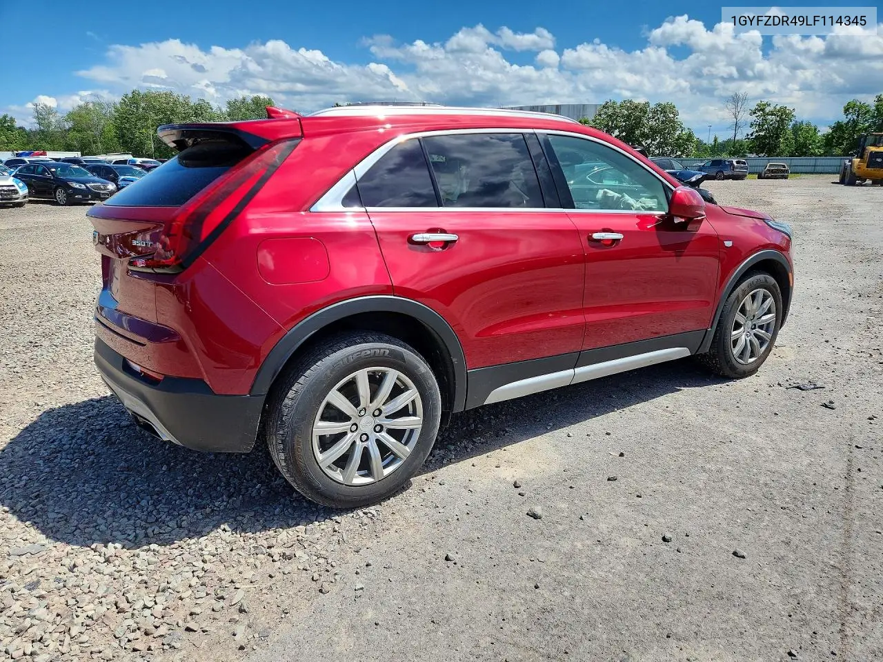 2020 Cadillac Xt4 Premium Luxury VIN: 1GYFZDR49LF114345 Lot: 58183466