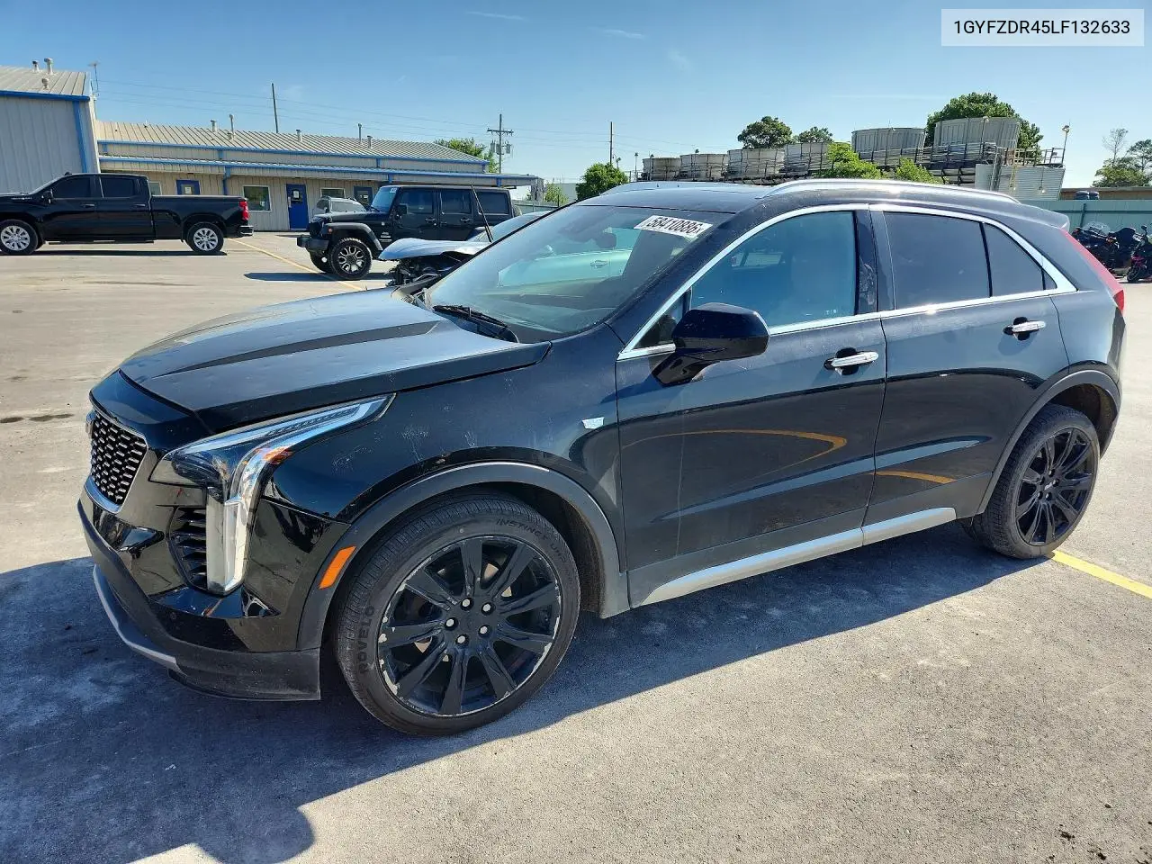 2020 Cadillac Xt4 Premium Luxury VIN: 1GYFZDR45LF132633 Lot: 58410886