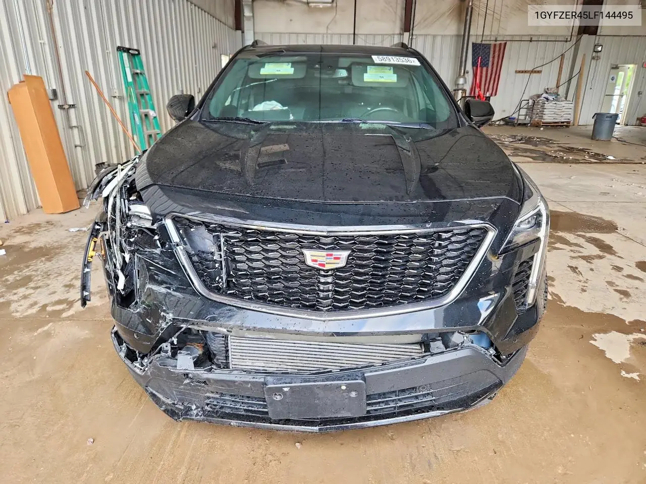 2020 Cadillac Xt4 Sport VIN: 1GYFZER45LF144495 Lot: 58913536