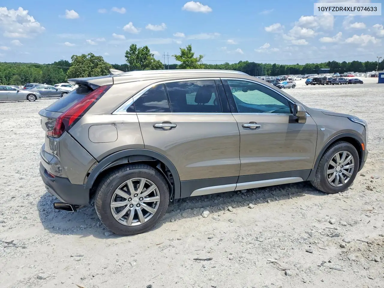 2020 Cadillac Xt4 Premium Luxury VIN: 1GYFZDR4XLF074633 Lot: 59110296
