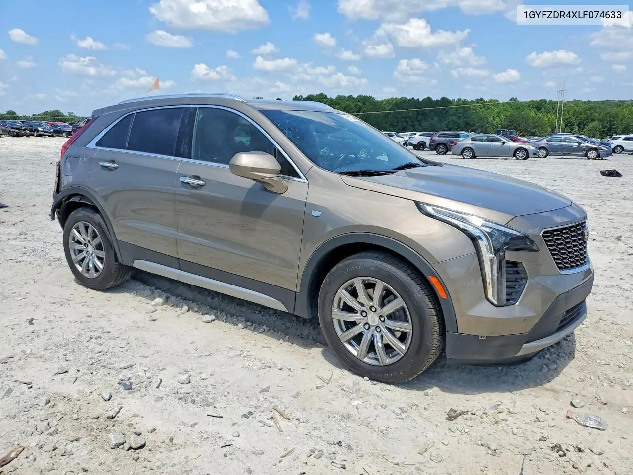 2020 Cadillac Xt4 Premium Luxury VIN: 1GYFZDR4XLF074633 Lot: 59110296