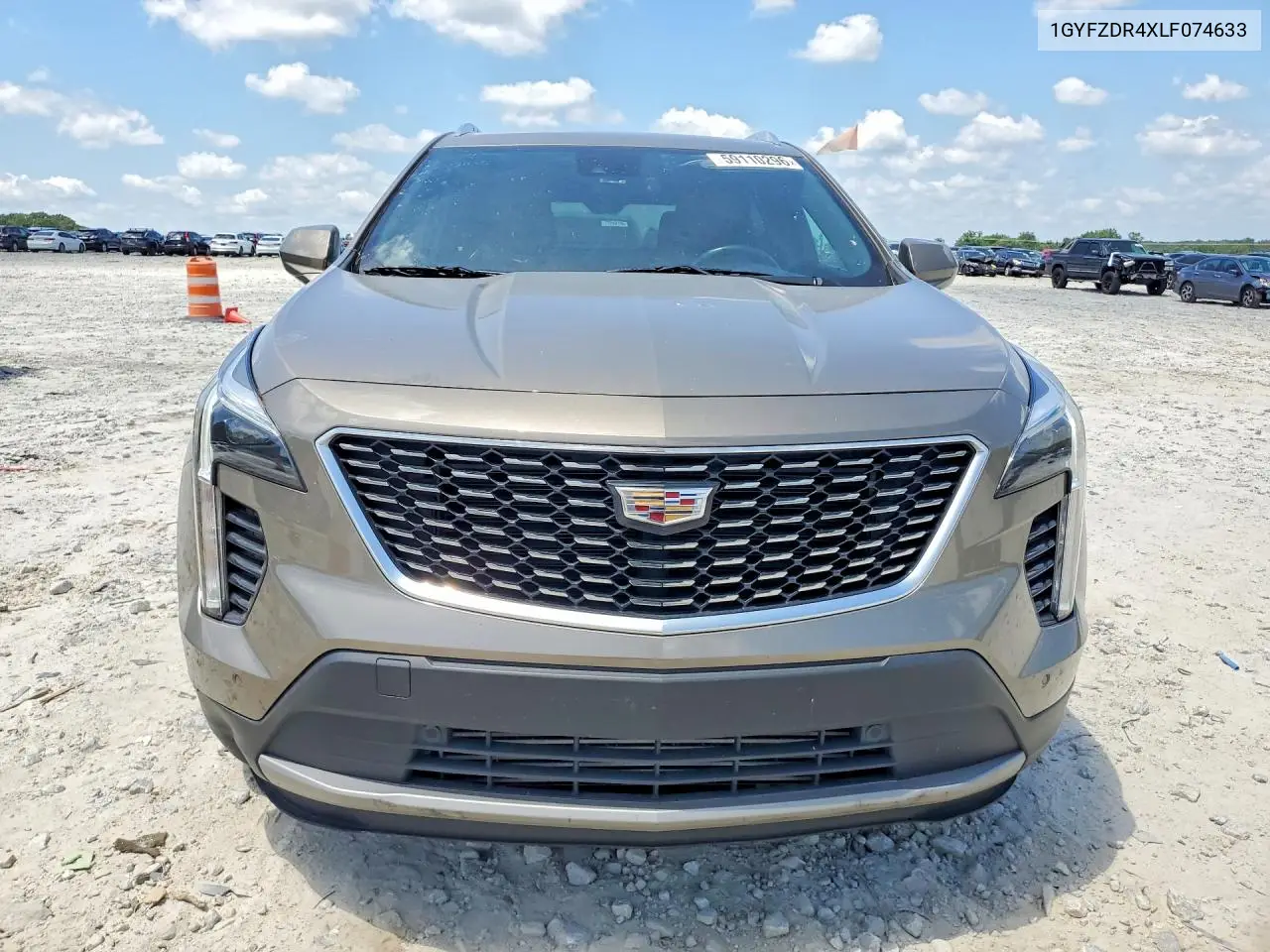 2020 Cadillac Xt4 Premium Luxury VIN: 1GYFZDR4XLF074633 Lot: 59110296