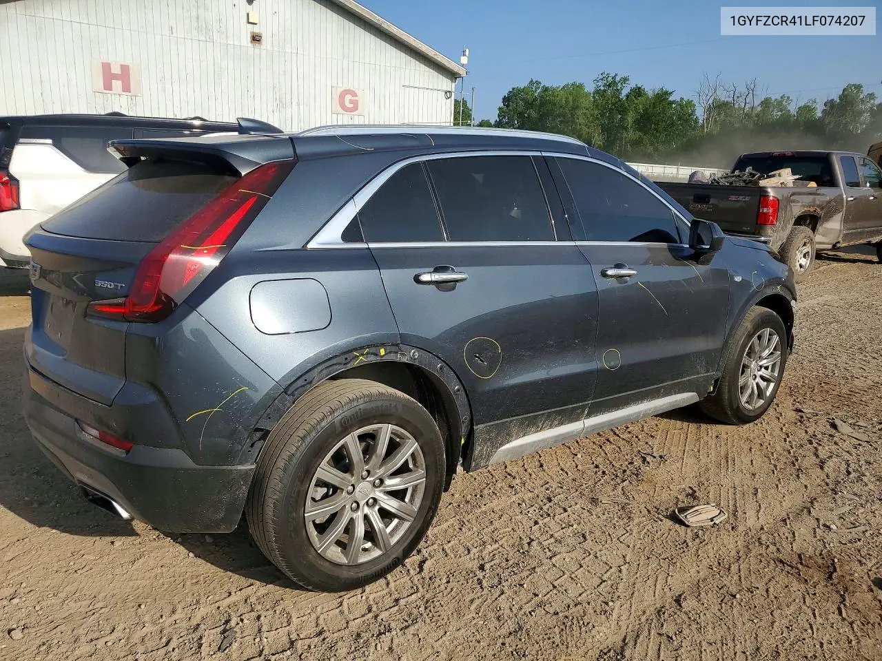 2020 Cadillac Xt4 Premium Luxury VIN: 1GYFZCR41LF074207 Lot: 59141756