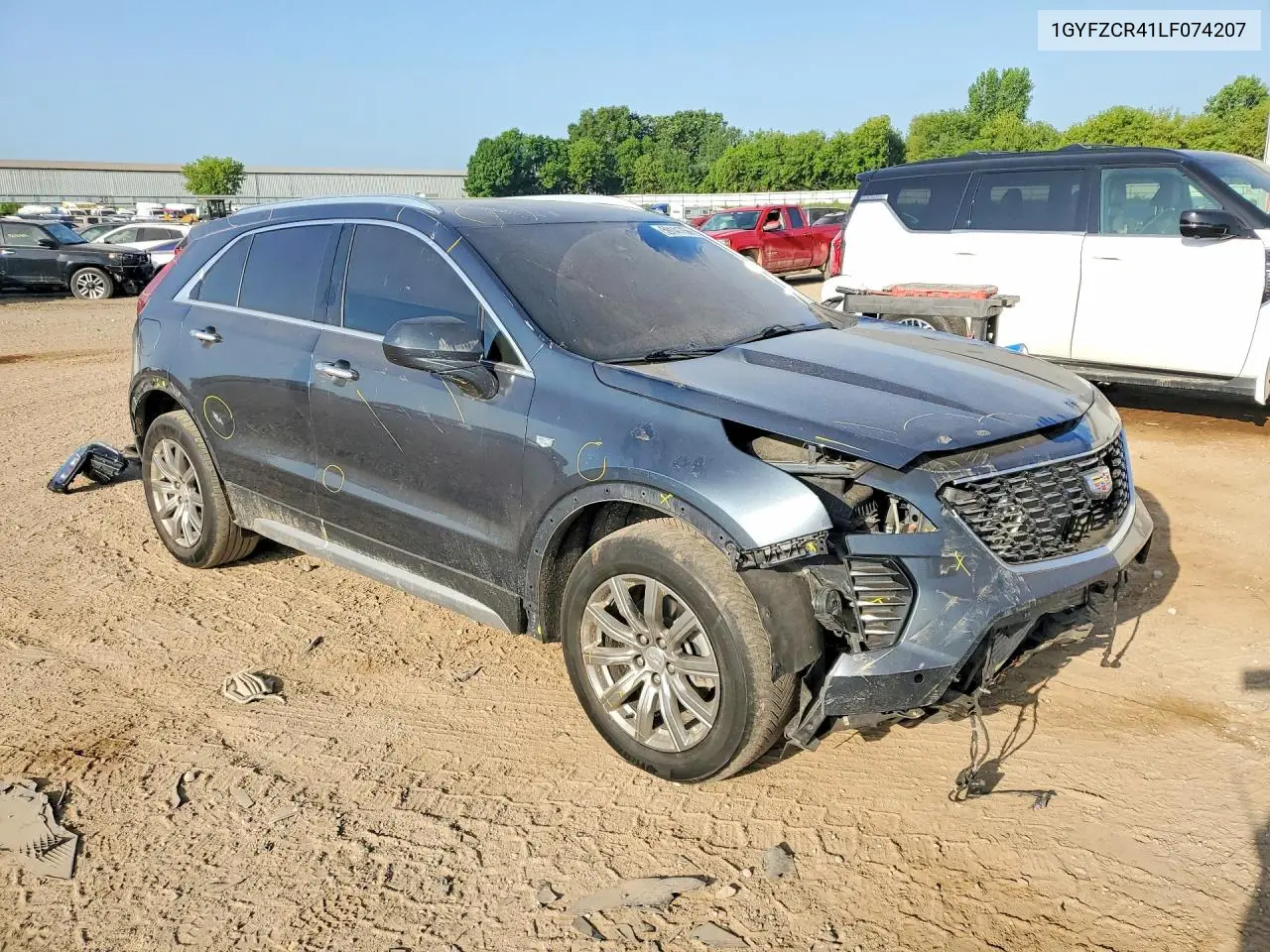 2020 Cadillac Xt4 Premium Luxury VIN: 1GYFZCR41LF074207 Lot: 59141756