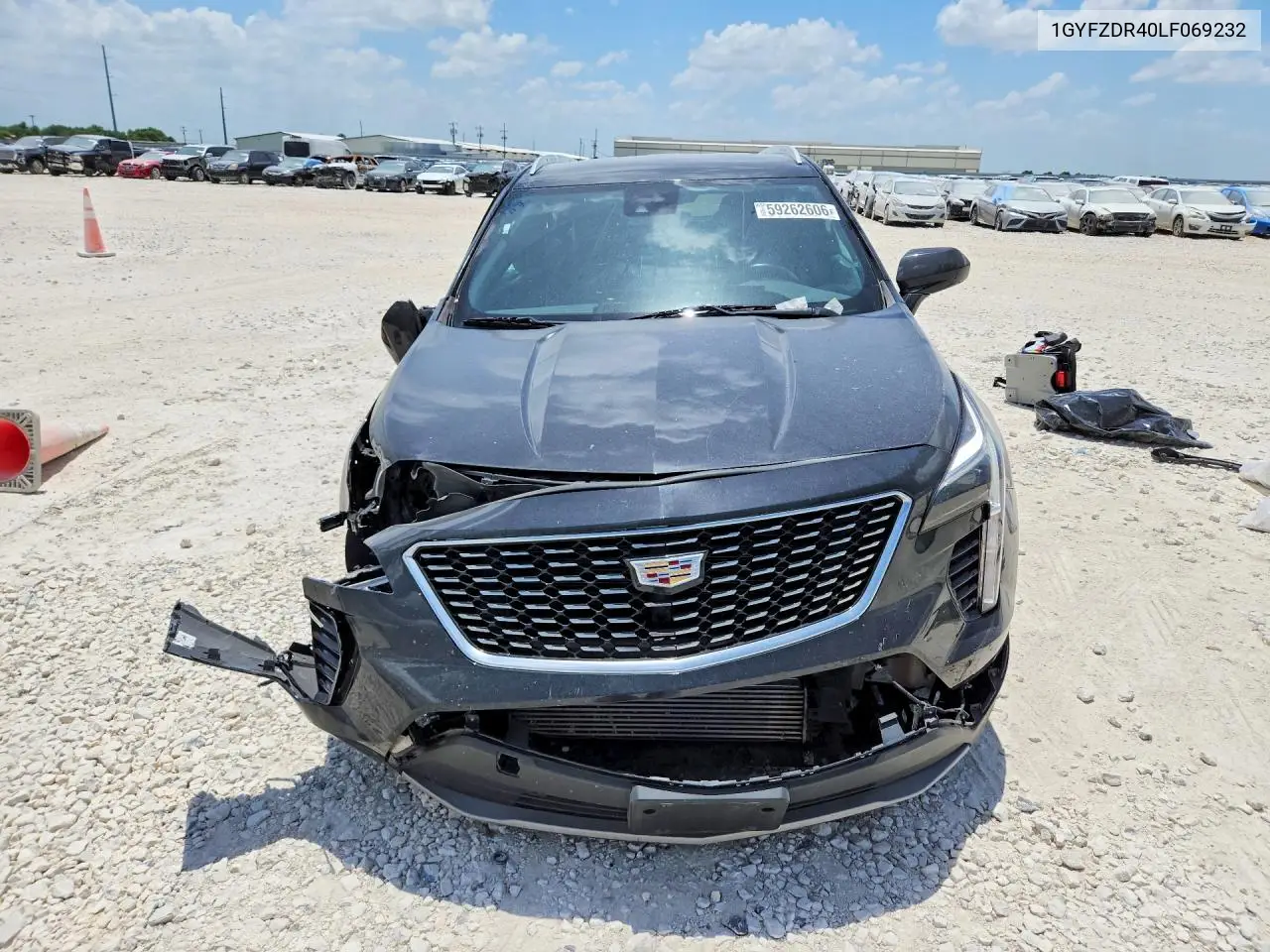 2020 Cadillac Xt4 Premium Luxury VIN: 1GYFZDR40LF069232 Lot: 59262606