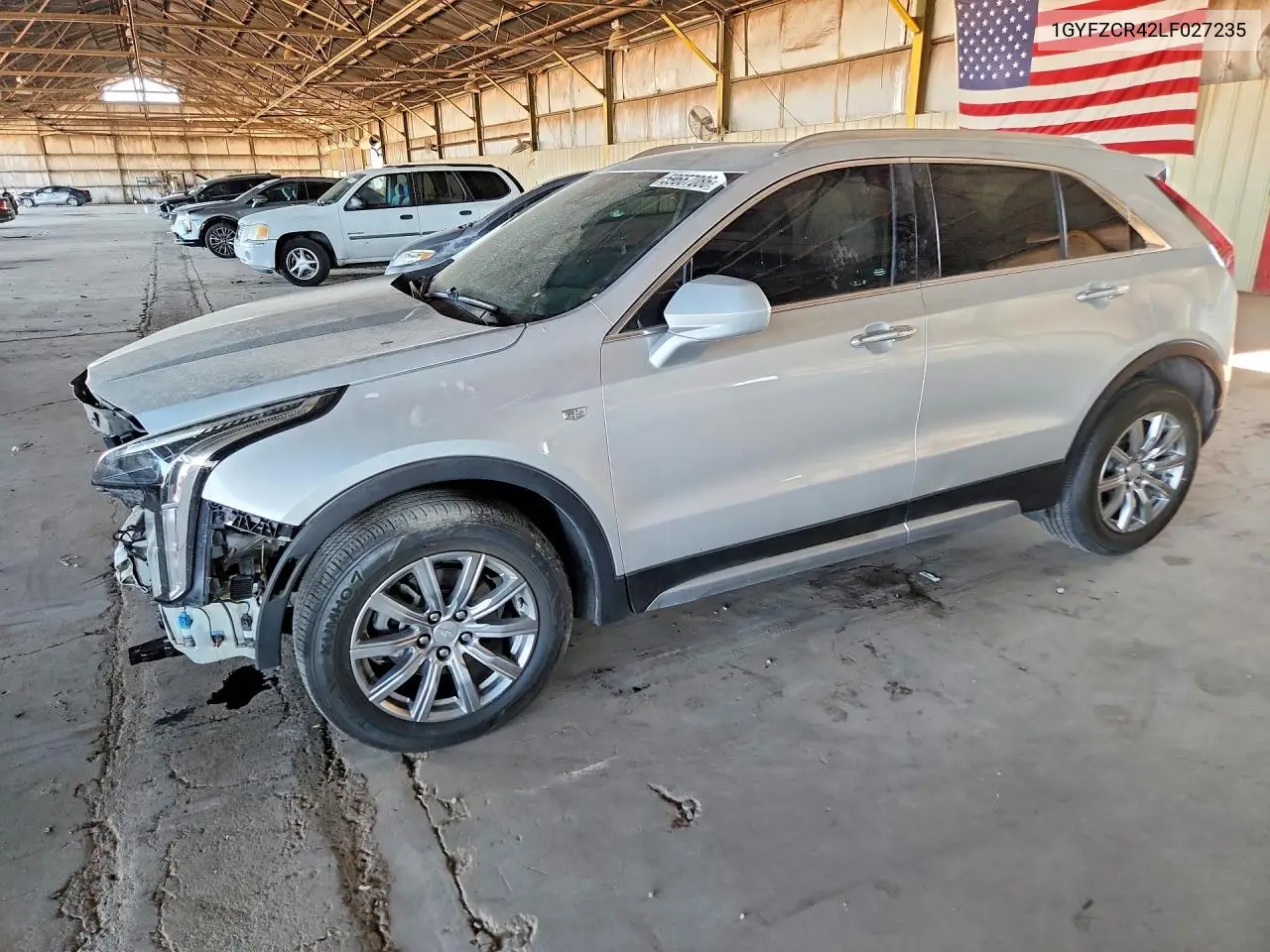 2020 Cadillac Xt4 Premium Luxury VIN: 1GYFZCR42LF027235 Lot: 59667086