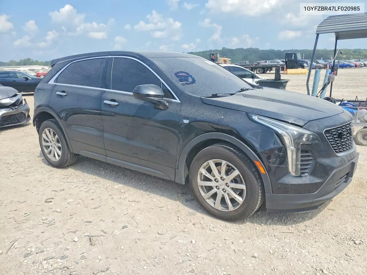 2020 Cadillac Xt4 Luxury VIN: 1GYFZBR47LF020985 Lot: 60942306