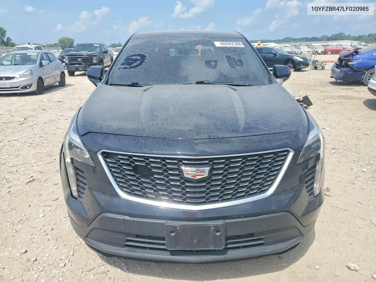 2020 Cadillac Xt4 Luxury VIN: 1GYFZBR47LF020985 Lot: 60942306