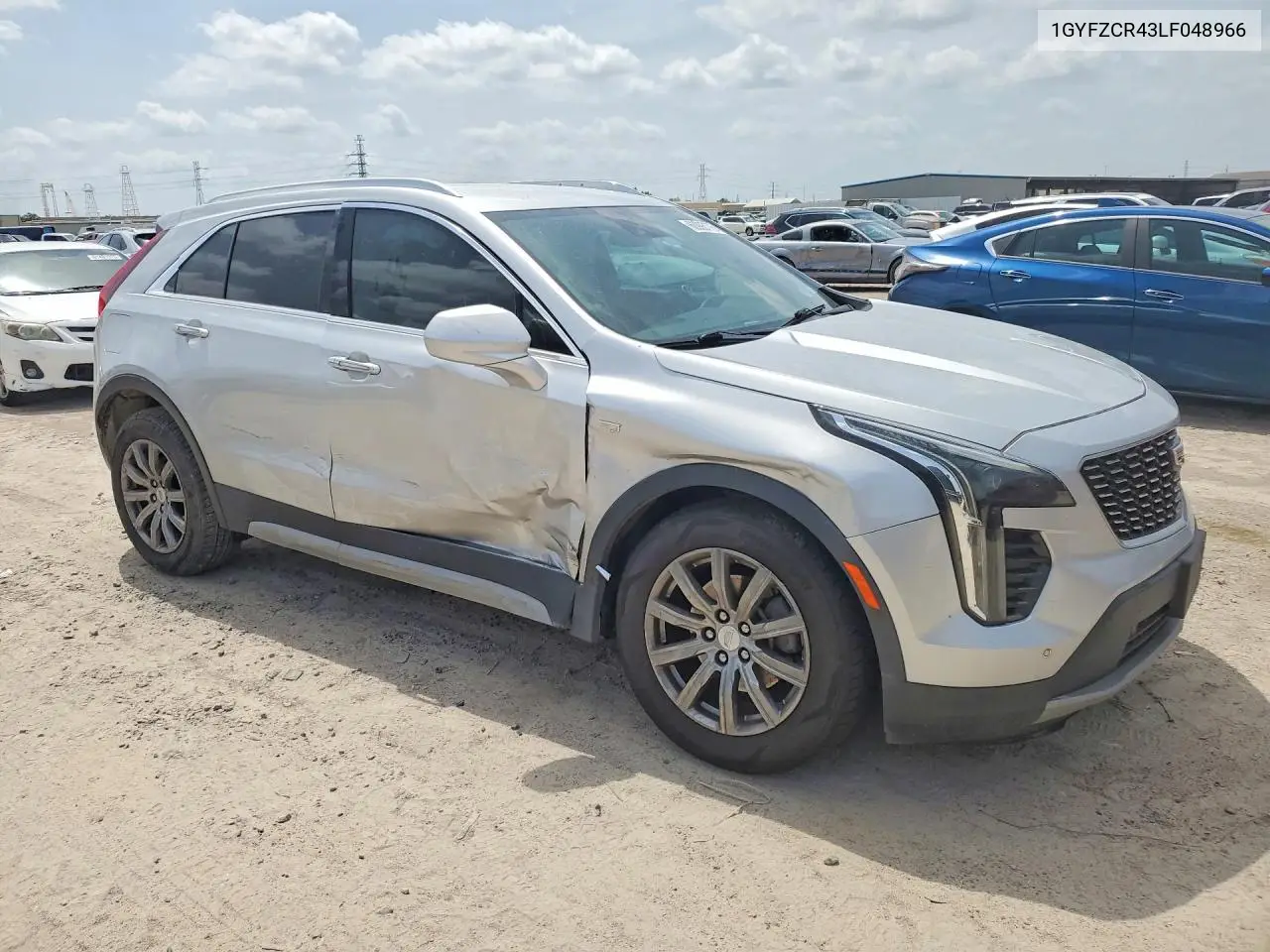2020 Cadillac Xt4 Premium Luxury VIN: 1GYFZCR43LF048966 Lot: 60995776