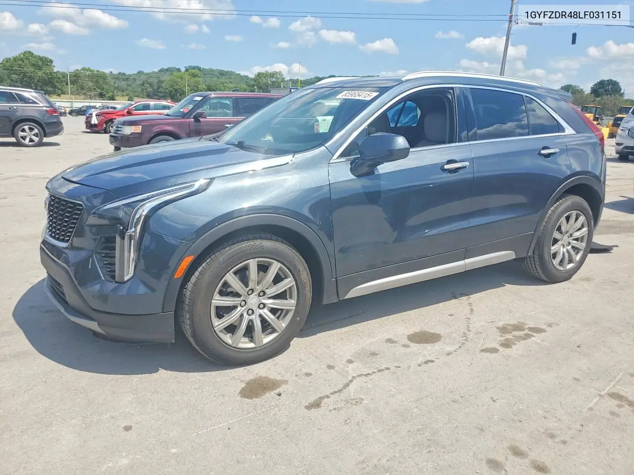 2020 Cadillac Xt4 Premium Luxury VIN: 1GYFZDR48LF031151 Lot: 85965415