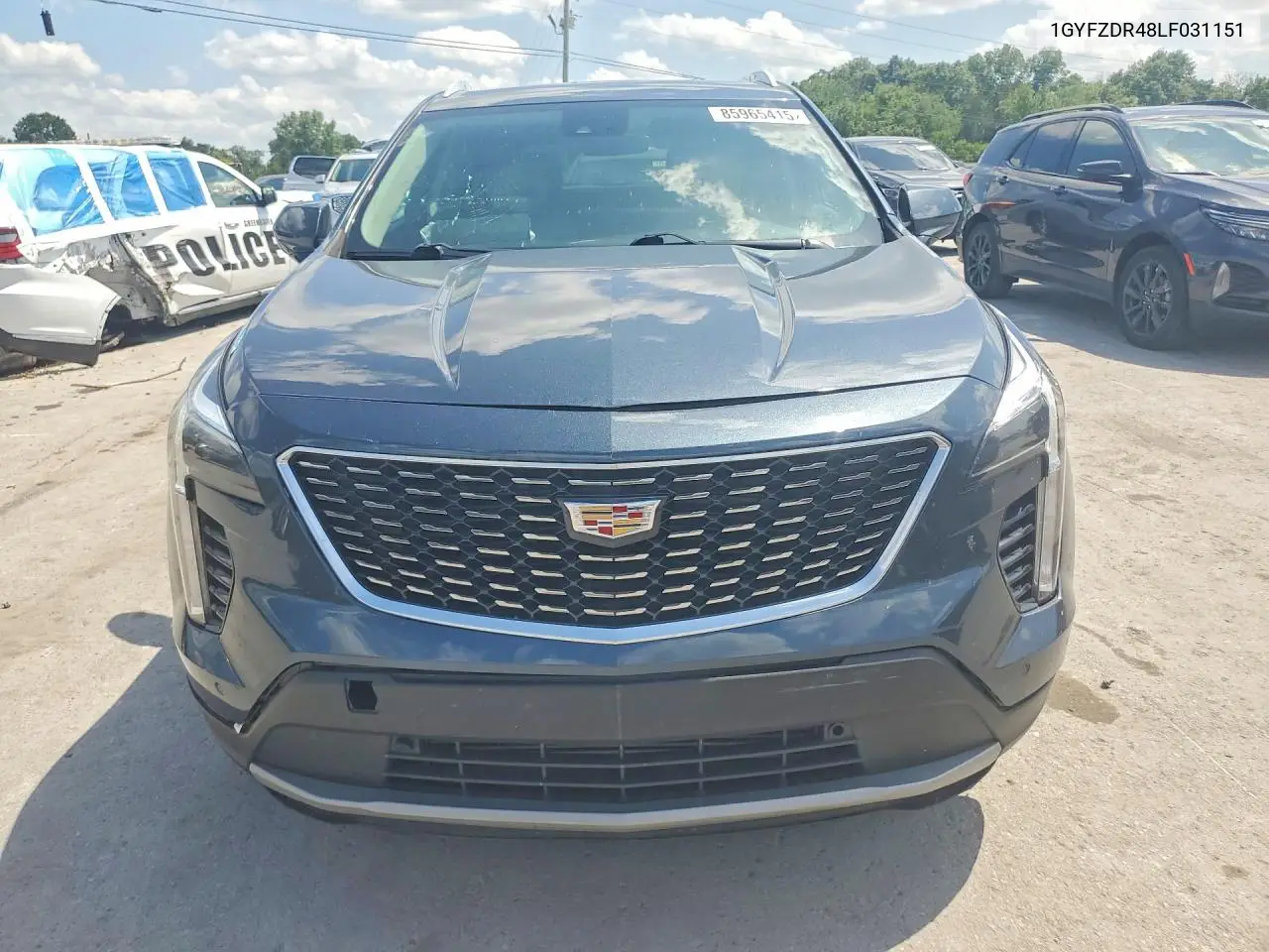 2020 Cadillac Xt4 Premium Luxury VIN: 1GYFZDR48LF031151 Lot: 85965415