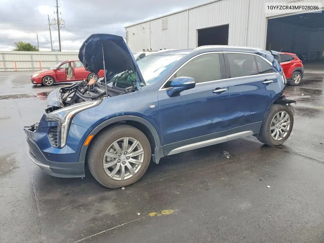 2021 Cadillac Xt4 Premium Luxury VIN: 1GYFZCR43MF028086 Lot: 51385176