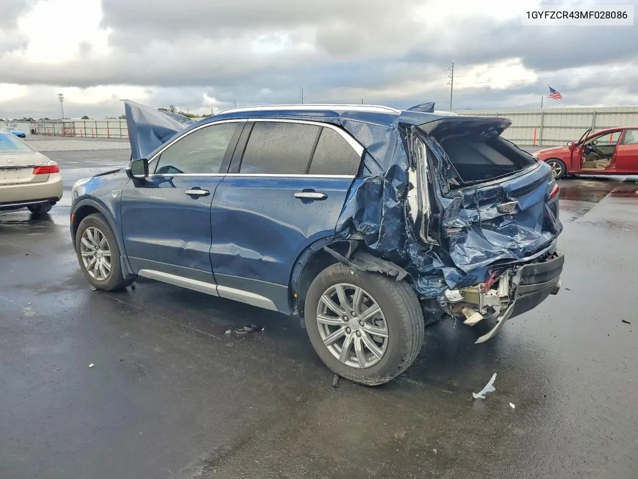 2021 Cadillac Xt4 Premium Luxury VIN: 1GYFZCR43MF028086 Lot: 51385176