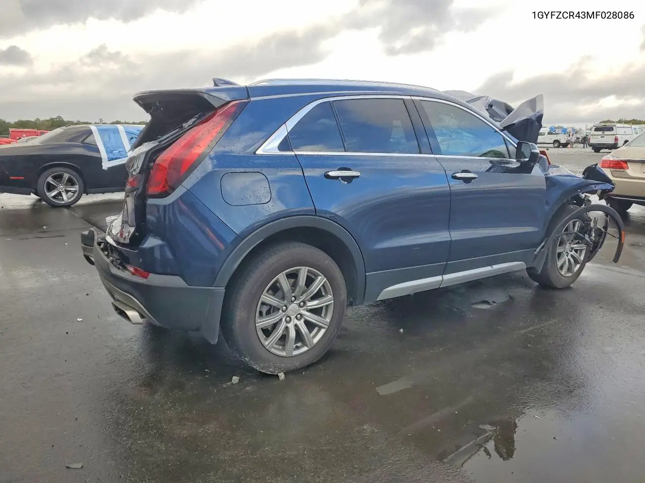 2021 Cadillac Xt4 Premium Luxury VIN: 1GYFZCR43MF028086 Lot: 51385176