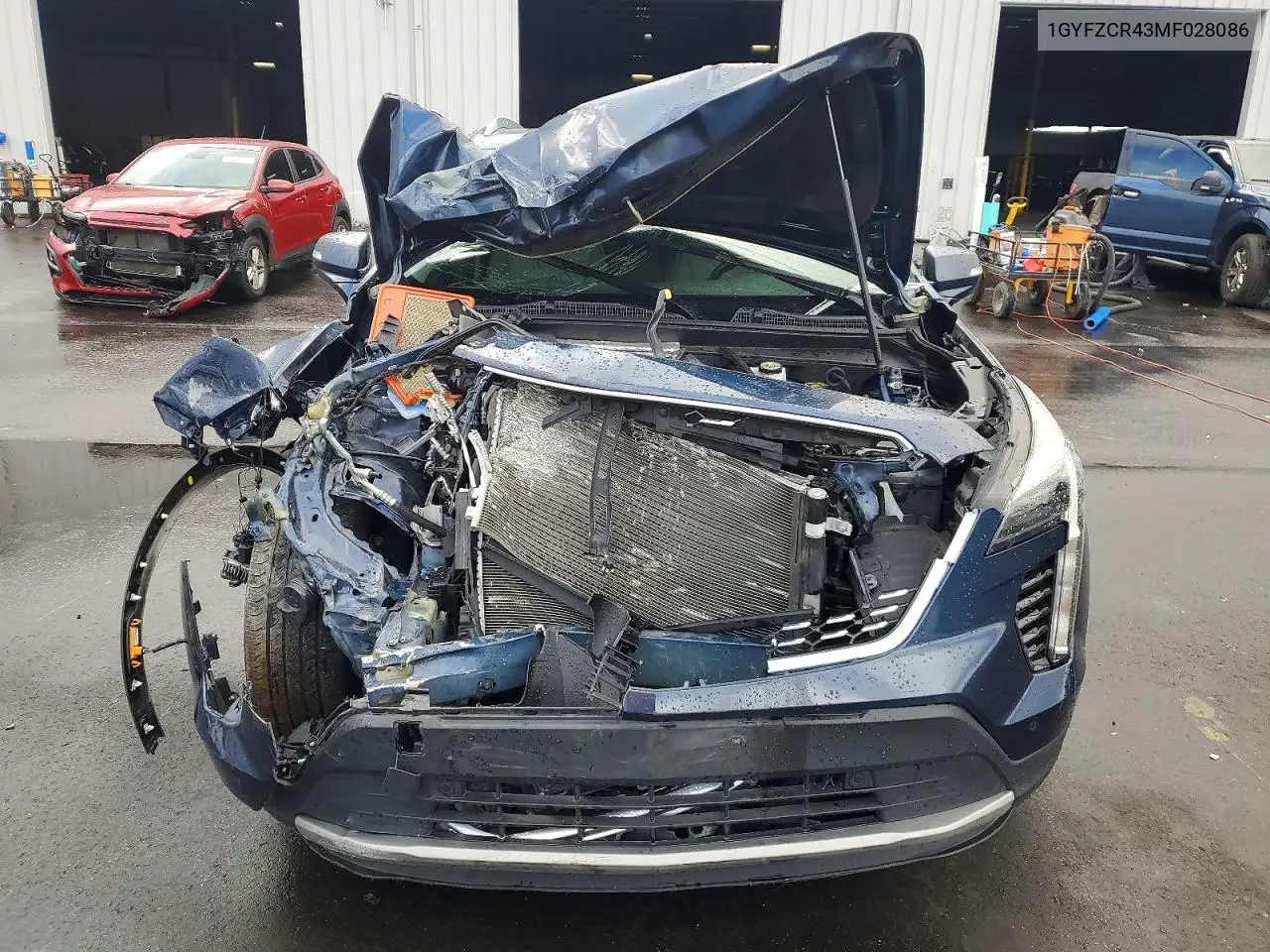 2021 Cadillac Xt4 Premium Luxury VIN: 1GYFZCR43MF028086 Lot: 51385176