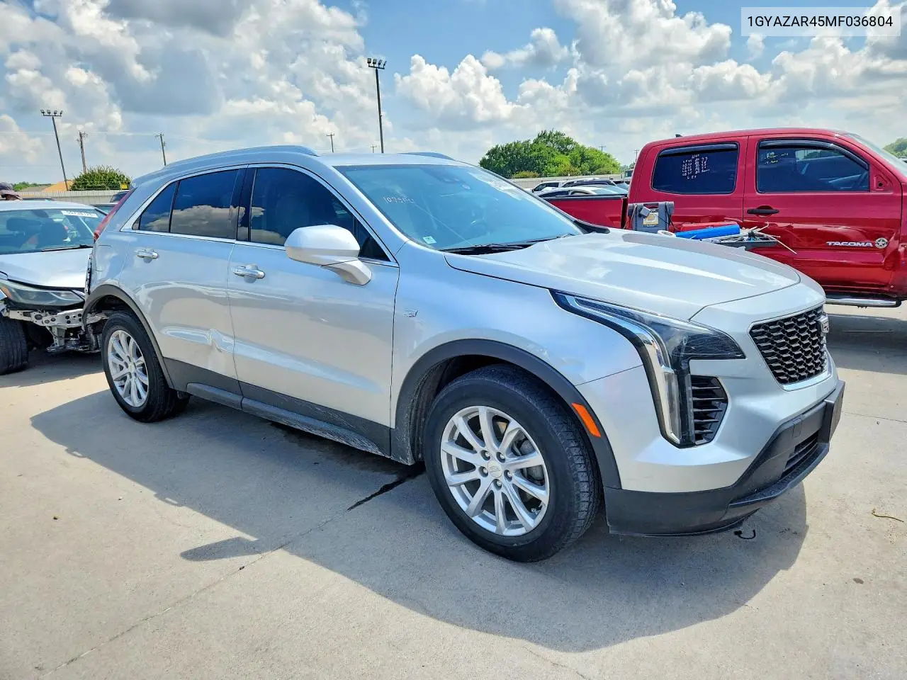 2021 Cadillac Xt4 Luxury VIN: 1GYAZAR45MF036804 Lot: 55468846