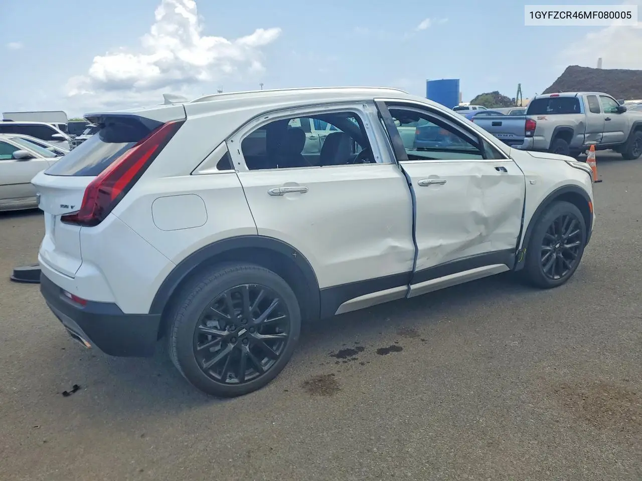 2021 Cadillac Xt4 Premium Luxury VIN: 1GYFZCR46MF080005 Lot: 57213186