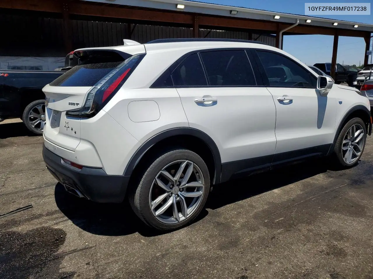 2021 Cadillac Xt4 Sport VIN: 1GYFZFR49MF017238 Lot: 57257846