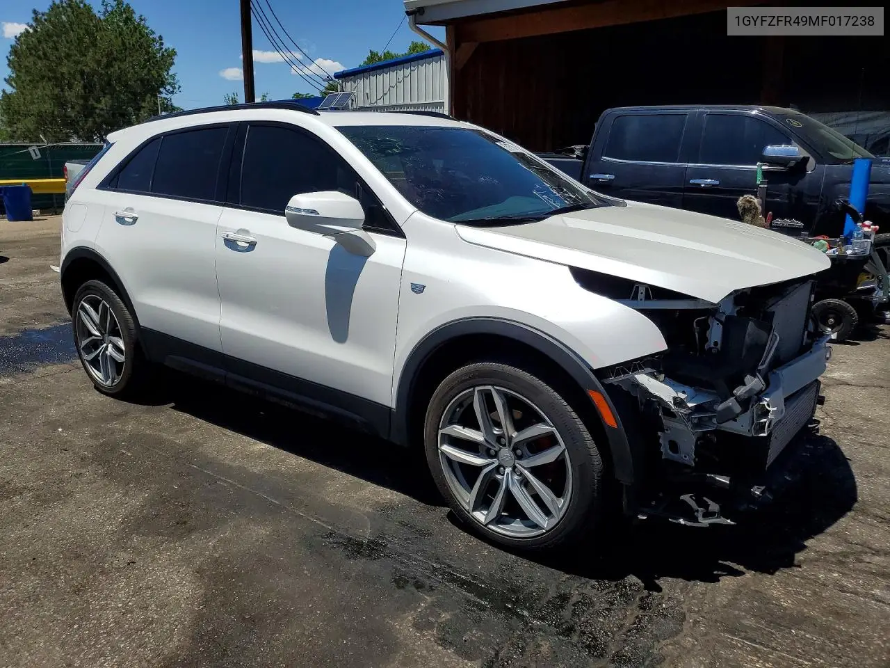 2021 Cadillac Xt4 Sport VIN: 1GYFZFR49MF017238 Lot: 57257846