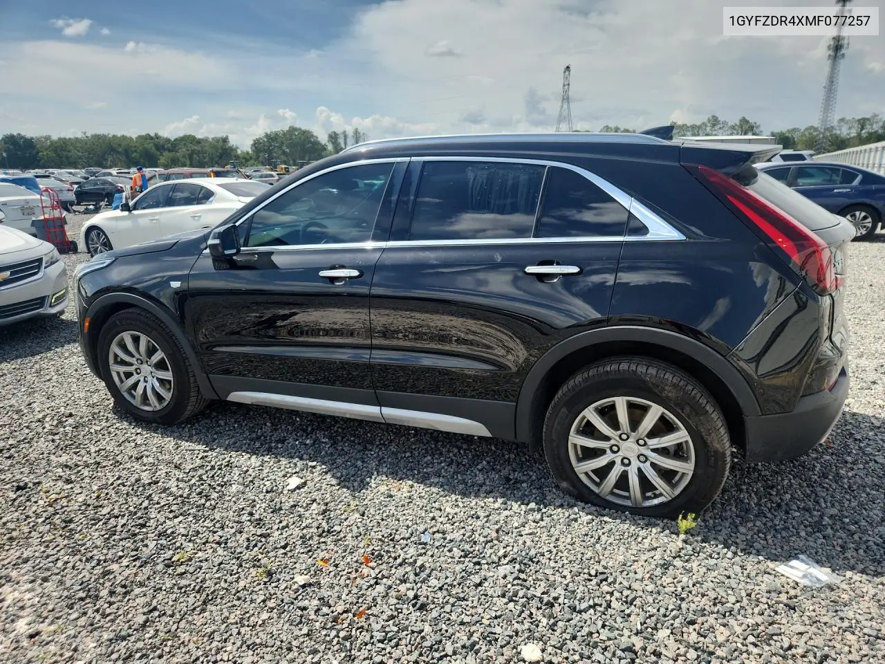 2021 Cadillac Xt4 Premium Luxury VIN: 1GYFZDR4XMF077257 Lot: 57557066