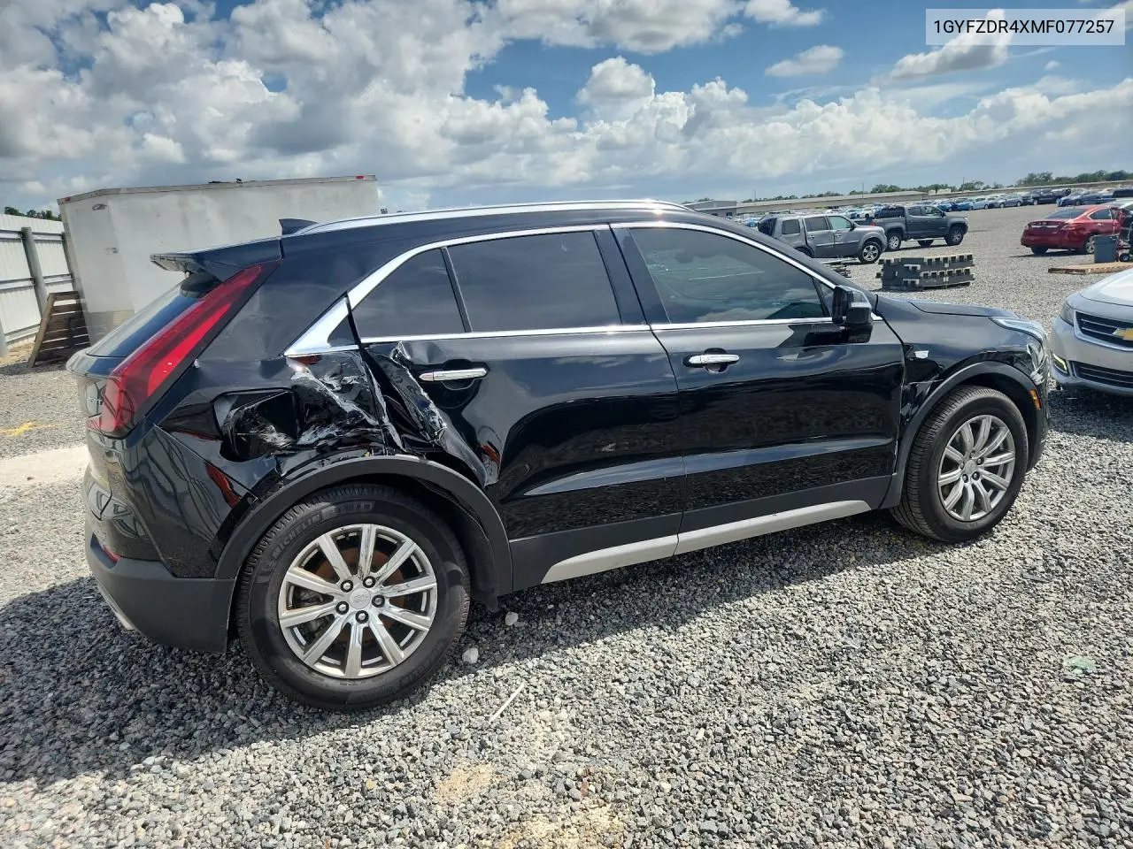 2021 Cadillac Xt4 Premium Luxury VIN: 1GYFZDR4XMF077257 Lot: 57557066