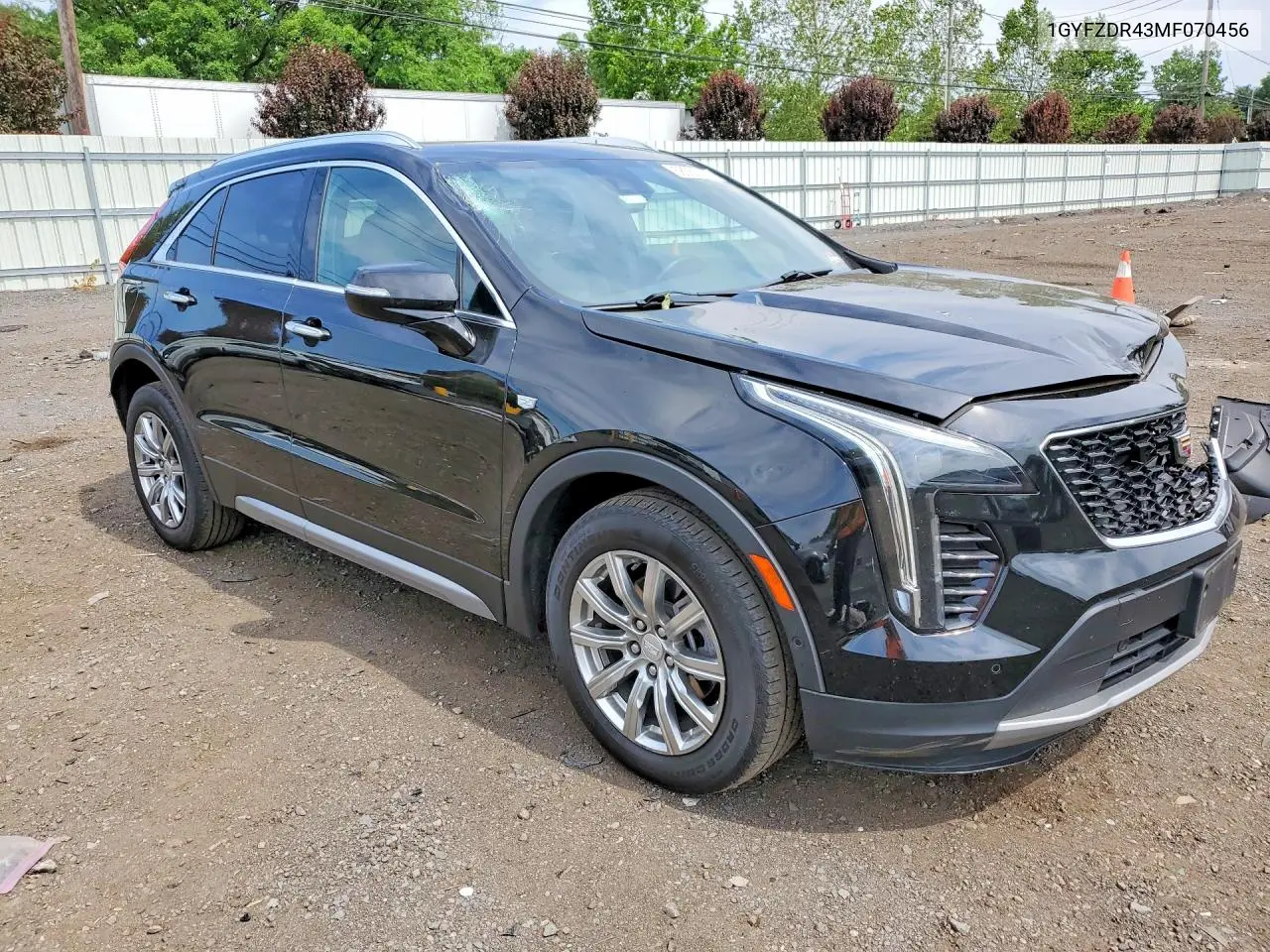 2021 Cadillac Xt4 Premium Luxury VIN: 1GYFZDR43MF070456 Lot: 58055566