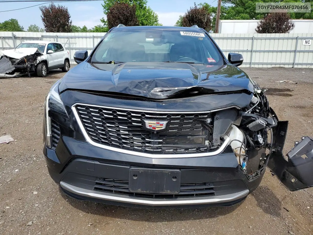 2021 Cadillac Xt4 Premium Luxury VIN: 1GYFZDR43MF070456 Lot: 58055566