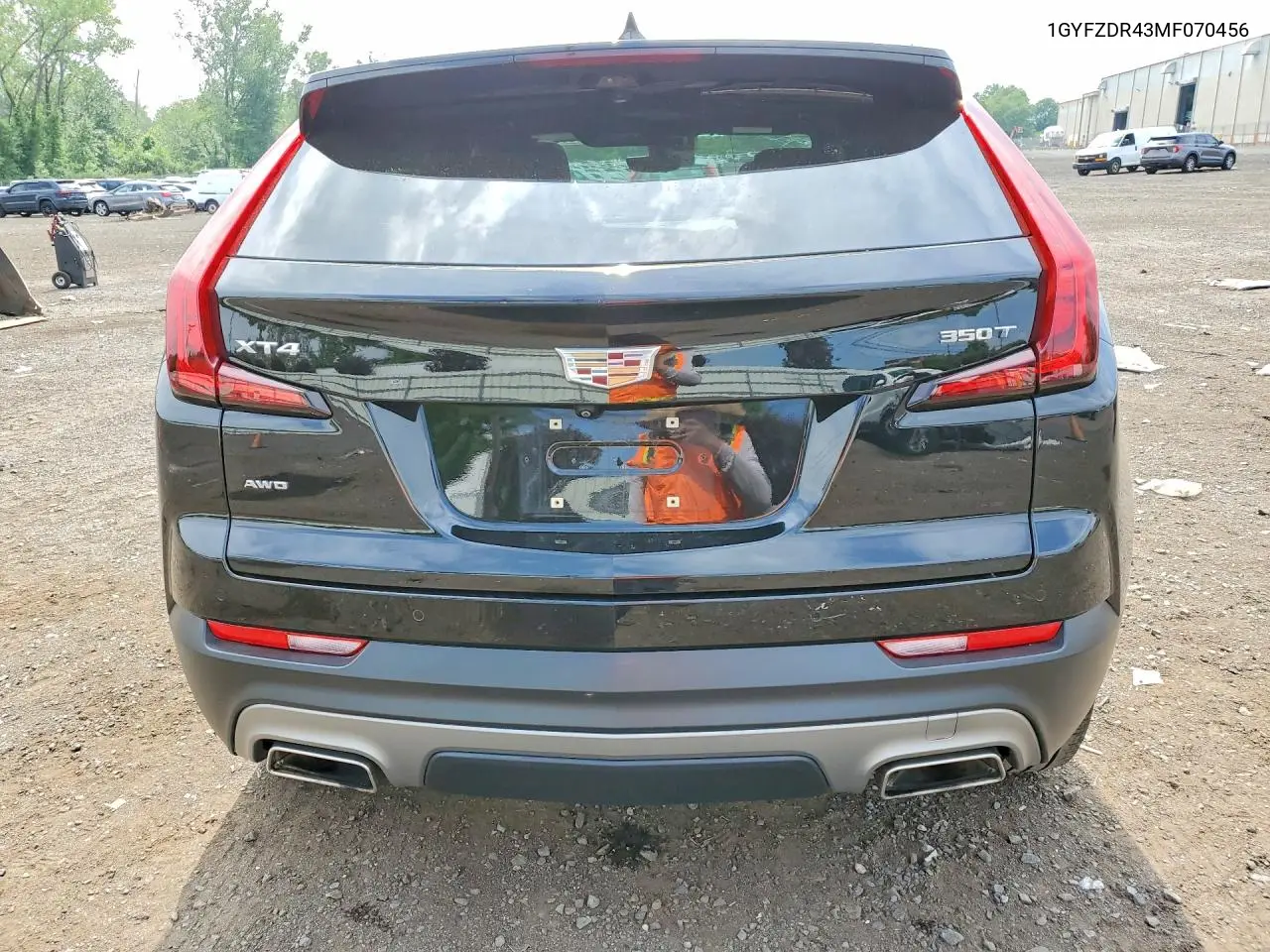 2021 Cadillac Xt4 Premium Luxury VIN: 1GYFZDR43MF070456 Lot: 58055566